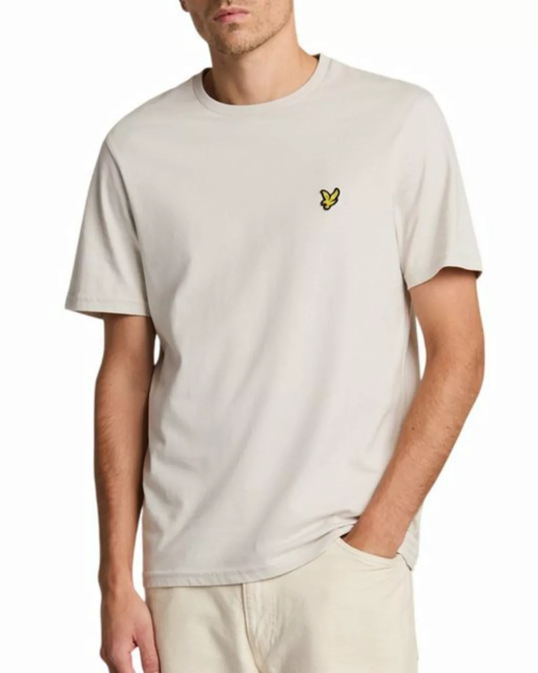 Lyle & Scott T-Shirt Basic Herren, 100% Baumwolle, Gerader Schnitt günstig online kaufen