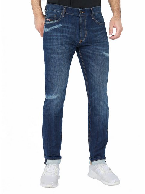 Diesel Tapered-fit-Jeans Knöchellange JoggJeans mit tiefem Schritt - D-Vide günstig online kaufen