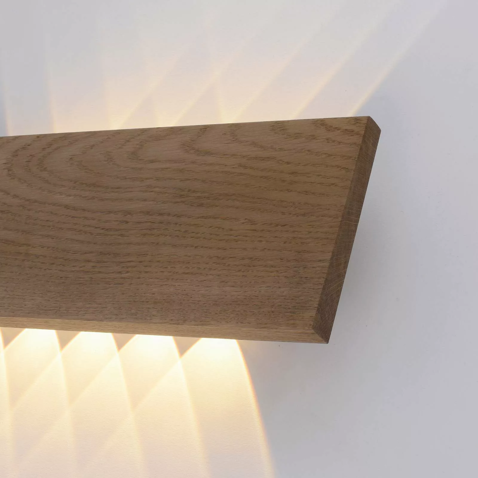 LED Wandleuchte Palma in Natur-dunkel 2x5,1W 760lm günstig online kaufen