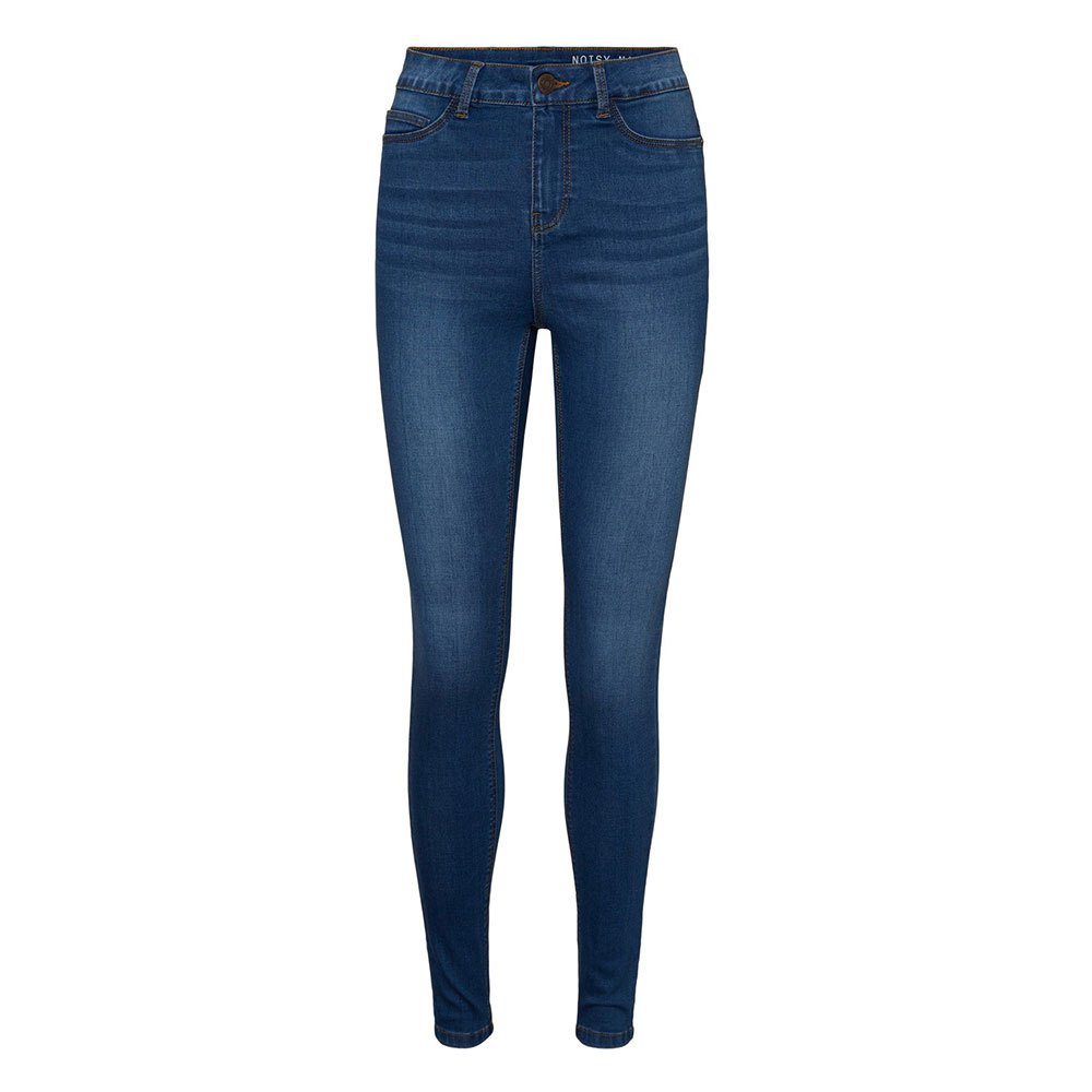 Noisy May Damen Jeans NMCALLIE HW JEANS VI021MB CURVE Skinny Fit Plussize günstig online kaufen
