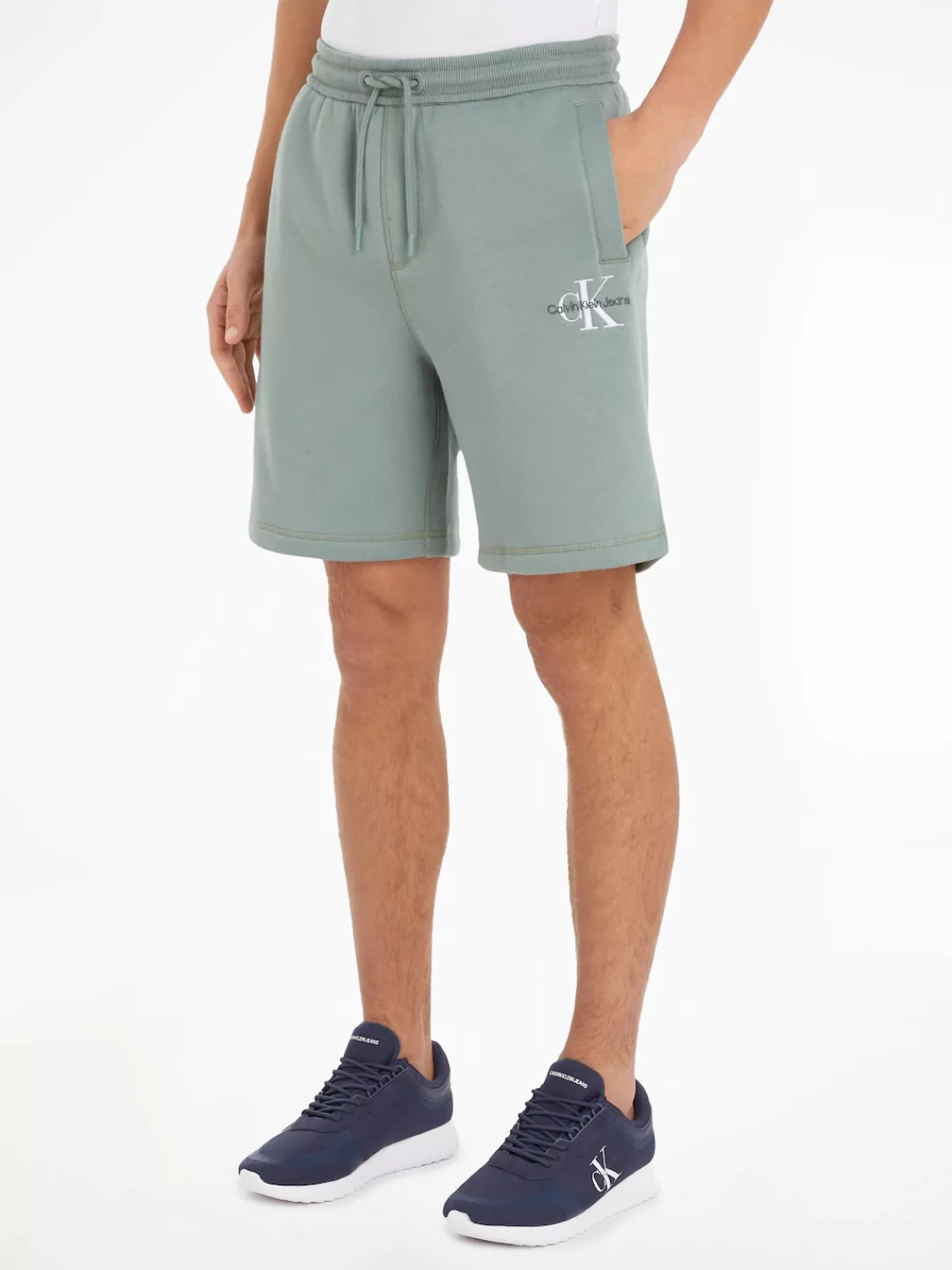 Calvin Klein Jeans Sweatshorts "MONOLOGO HWK SHORT", mit Logoschriftzug günstig online kaufen