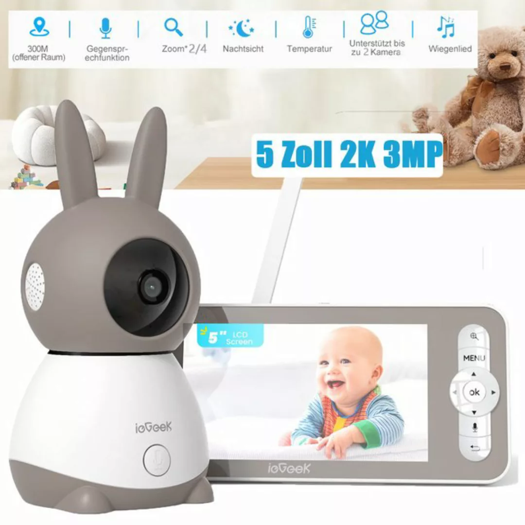 ieGeek Video-Babyphone Video-Babyphone Video-Babyphone Babyphone mit Kamera günstig online kaufen