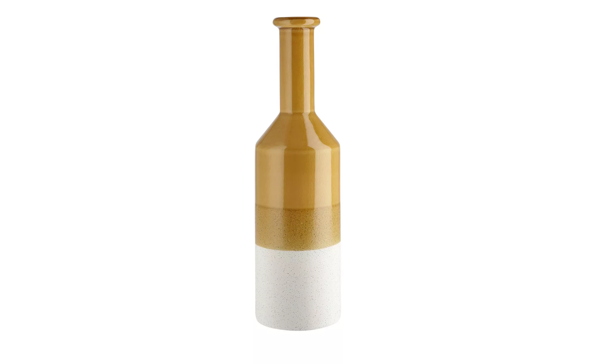 ASA SELECTION Vase - gelb - Steinzeug - 41,5 cm - Dekoration > Vasen - Möbe günstig online kaufen