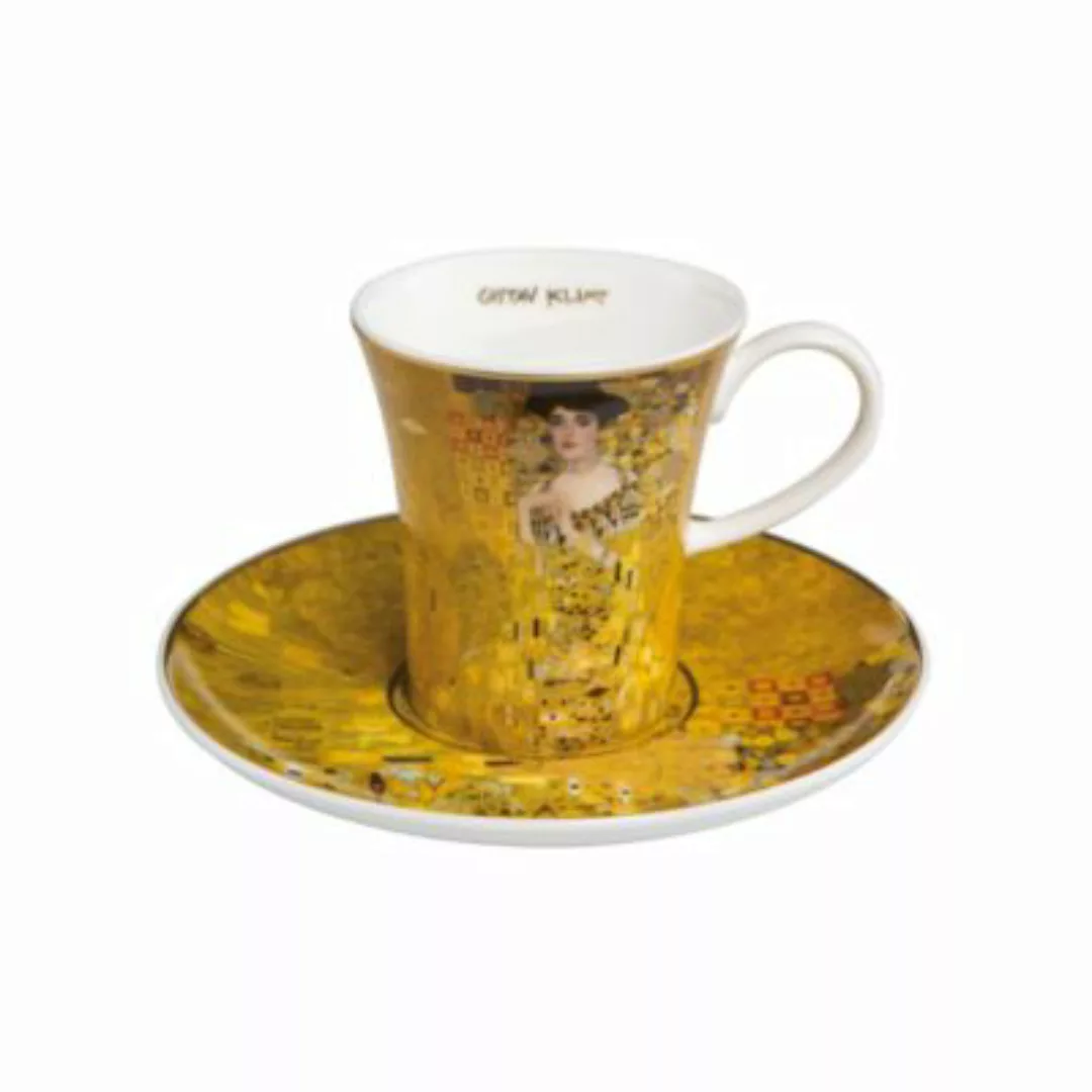 Goebel Espressotasse Gustav Klimt - Adele Bloch-Bauer bunt günstig online kaufen