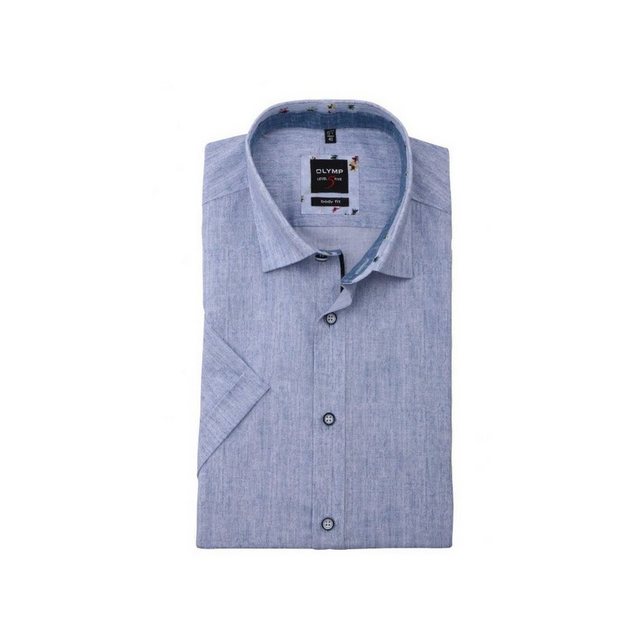 OLYMP Kurzarmhemd blau regular fit (1-tlg., keine Angabe) günstig online kaufen