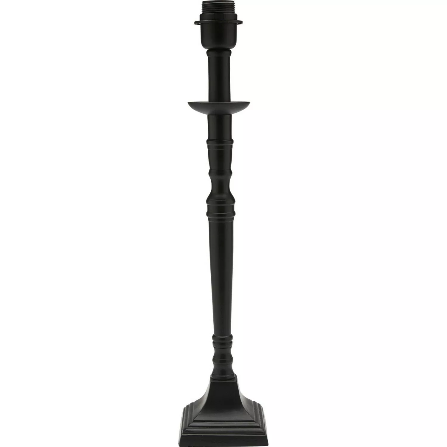 PR Home Salong Tischlampe Matt Schwarz E27 53x10x10cm günstig online kaufen