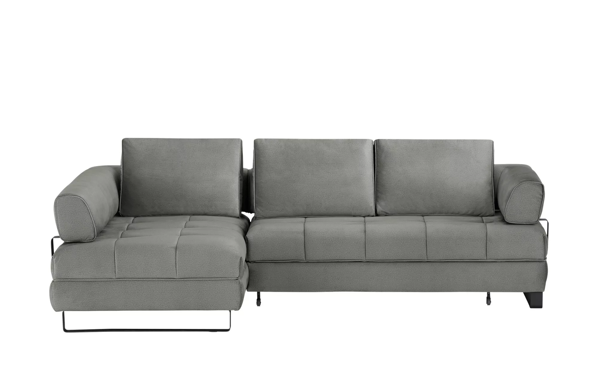 Ecksofa   Havana ¦ grau ¦ Maße (cm): B: 272 H: 89 T: 173 Polstermöbel > Sof günstig online kaufen