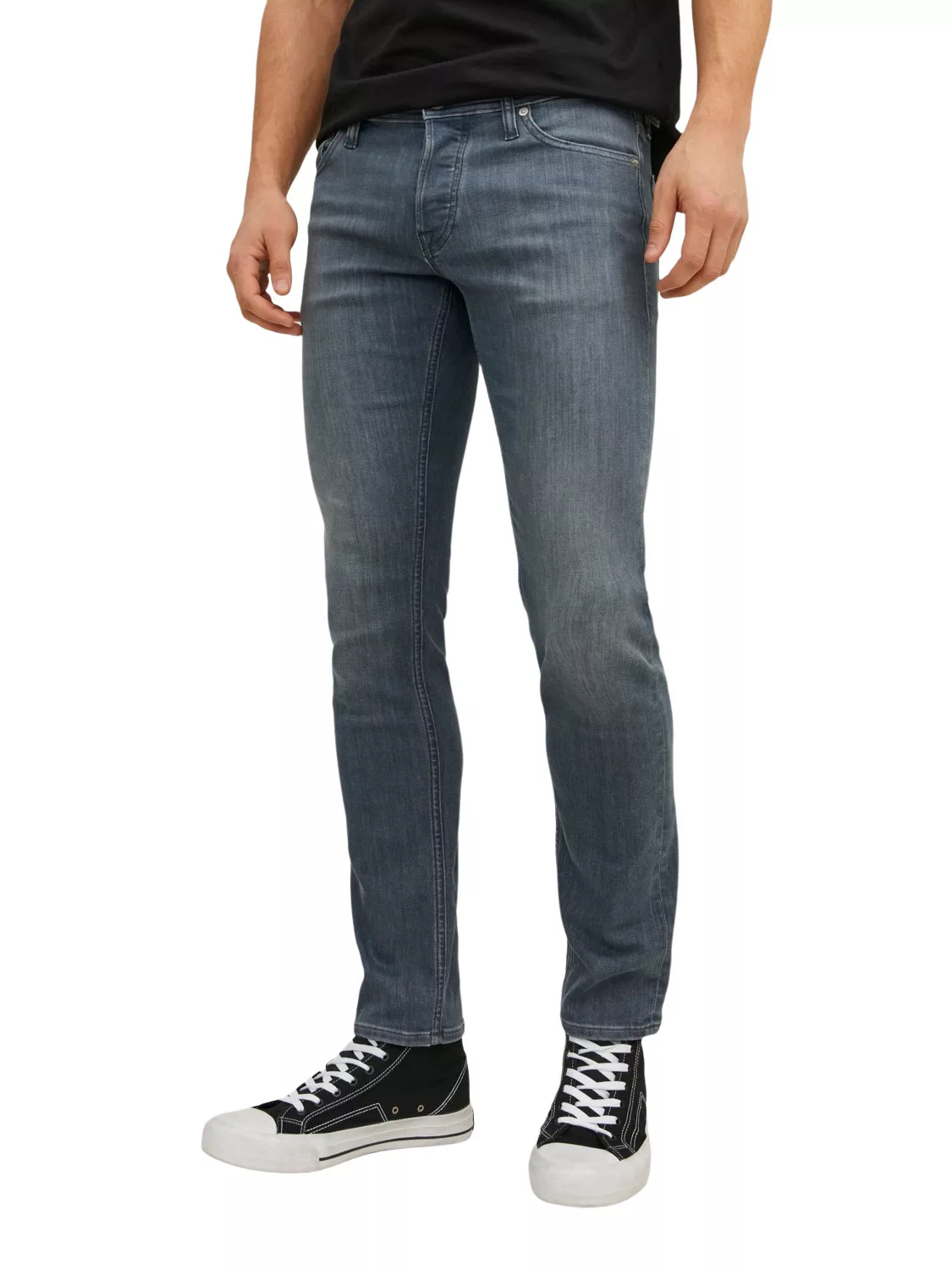 Jack & Jones Herren Jeans JJIGLENN JJORIGINAL AM 862 - Slim Fit - Grrau - G günstig online kaufen