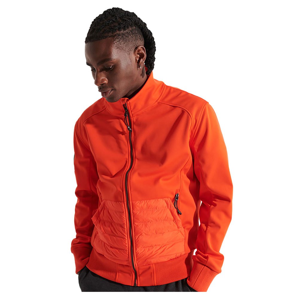 Superdry Bonded Soft Shell Jacke XL Bold Orange günstig online kaufen