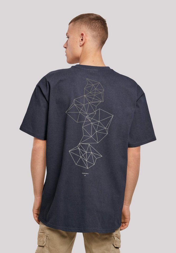 F4NT4STIC T-Shirt Geometric Abstract Print günstig online kaufen