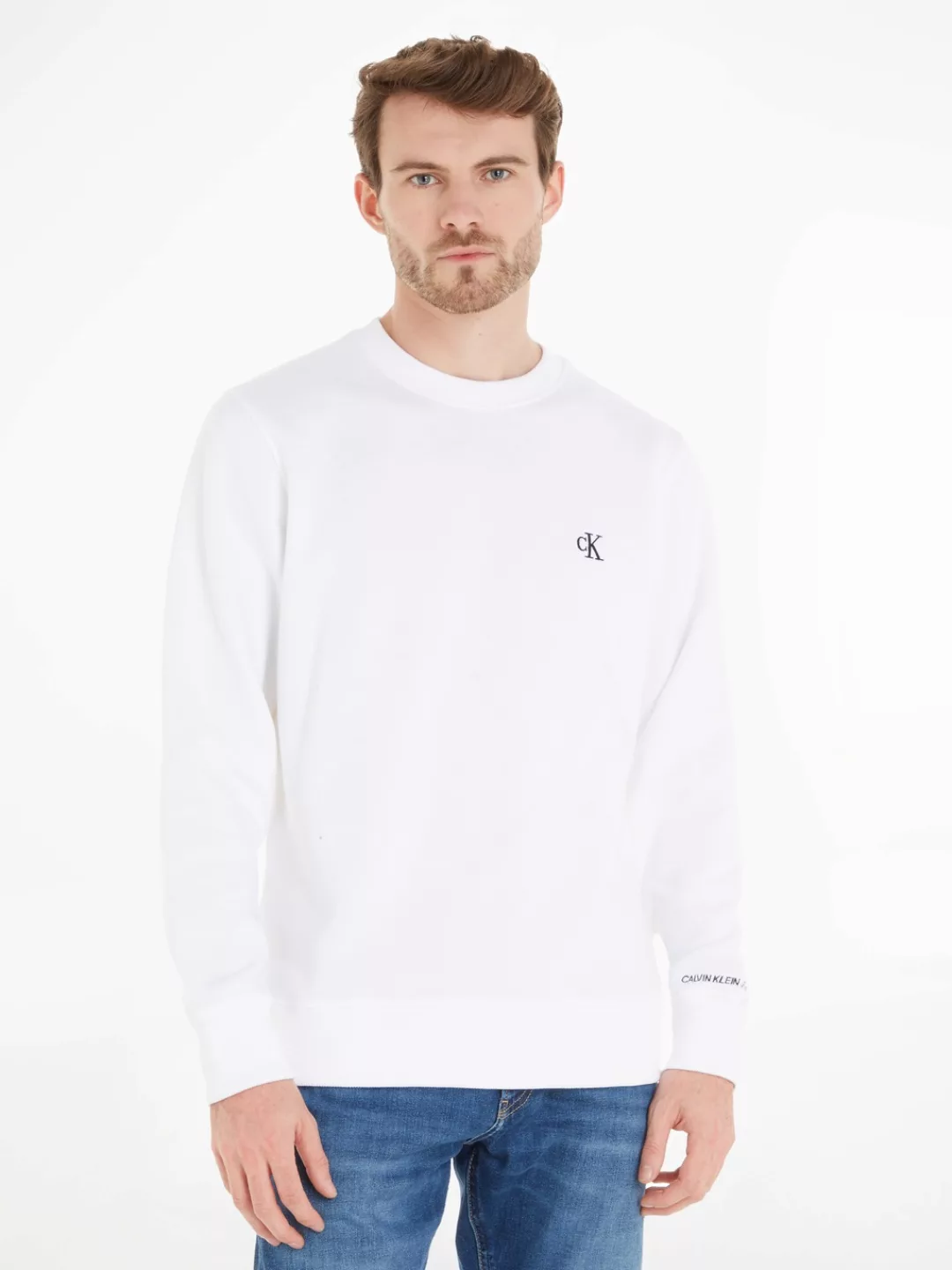 Calvin Klein Jeans Sweatshirt "CK ESSENTIAL REG CN" günstig online kaufen