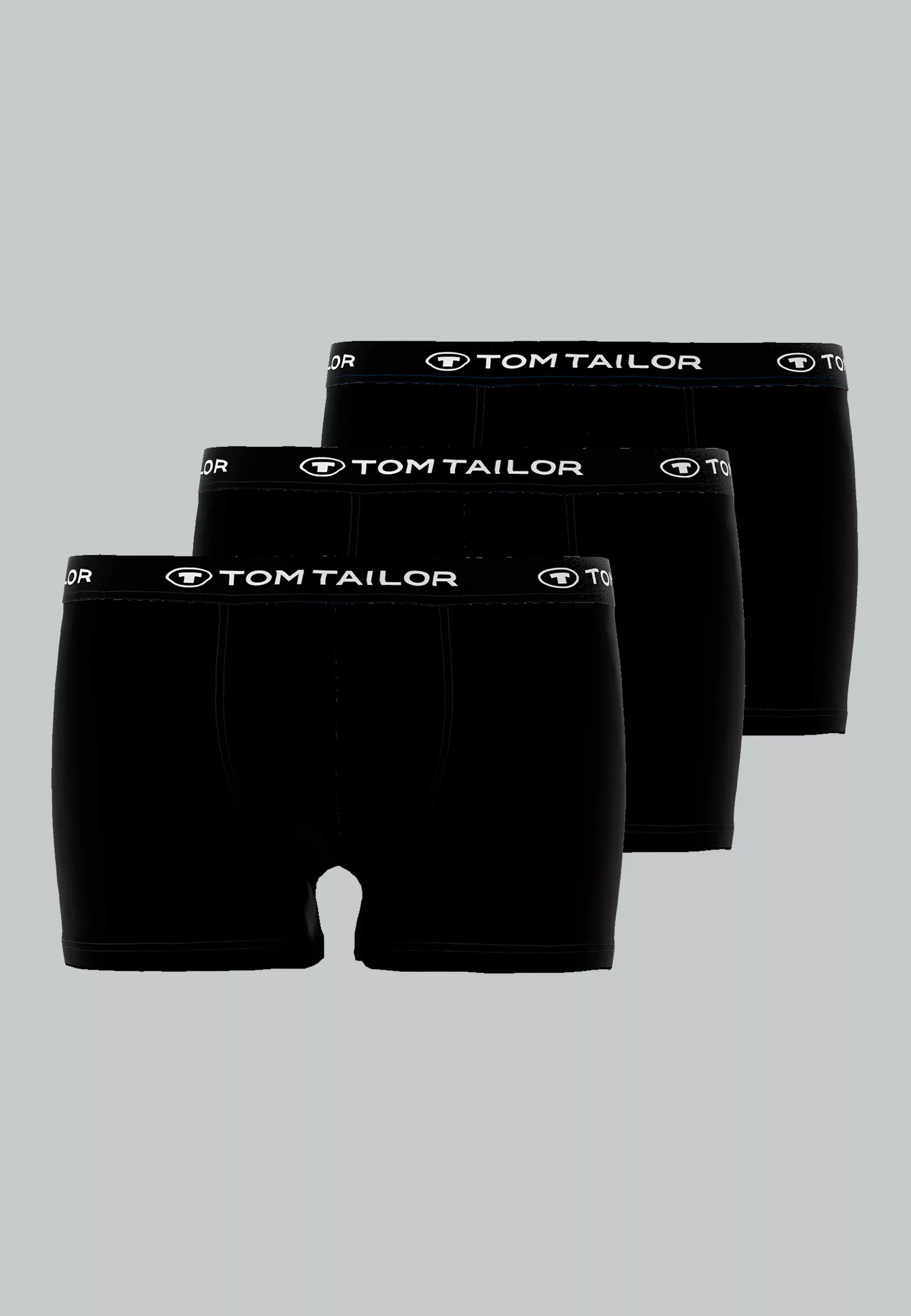 Tom Tailor 3-er Set Boxer Briefs Schwarz günstig online kaufen