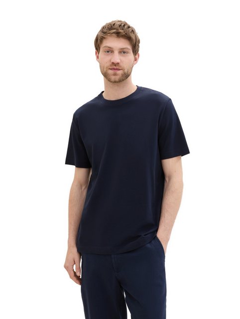TOM TAILOR T-Shirt mit Pique Struktur günstig online kaufen