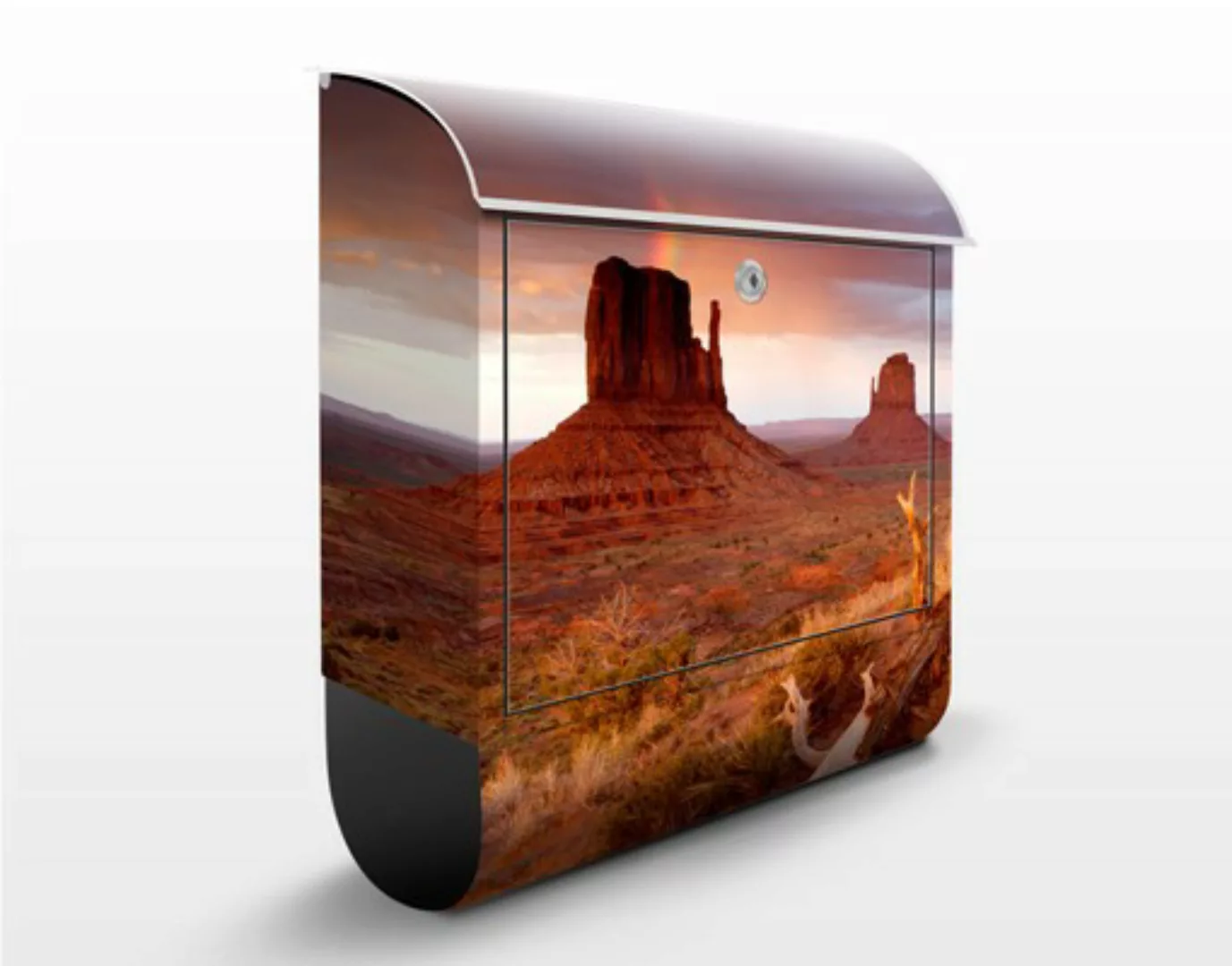 Briefkasten Natur & Landschaft Monument Valley bei Sonnenuntergang günstig online kaufen