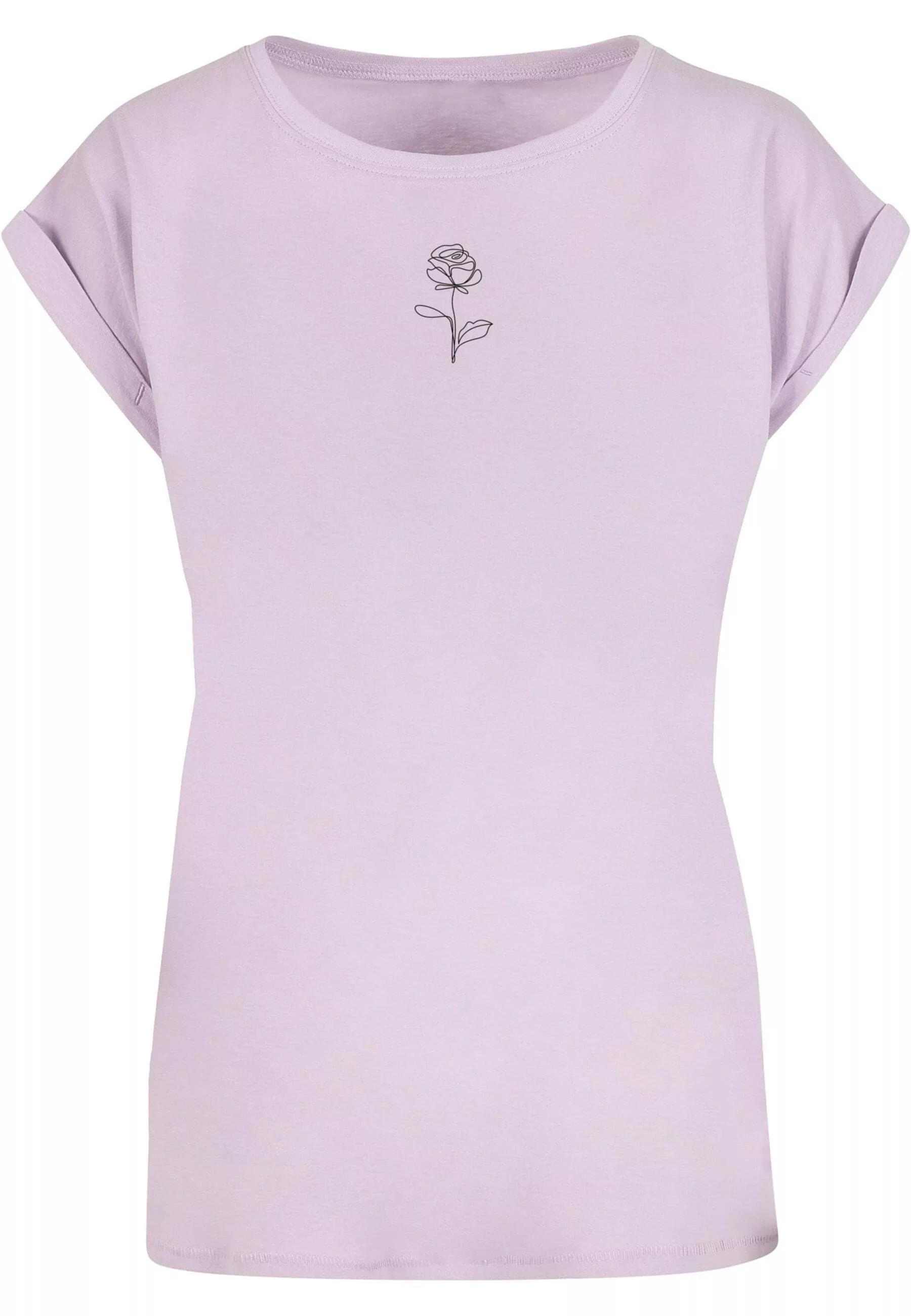 Merchcode T-Shirt "Merchcode Damen Ladies Spring - Rose T-Shirt" günstig online kaufen