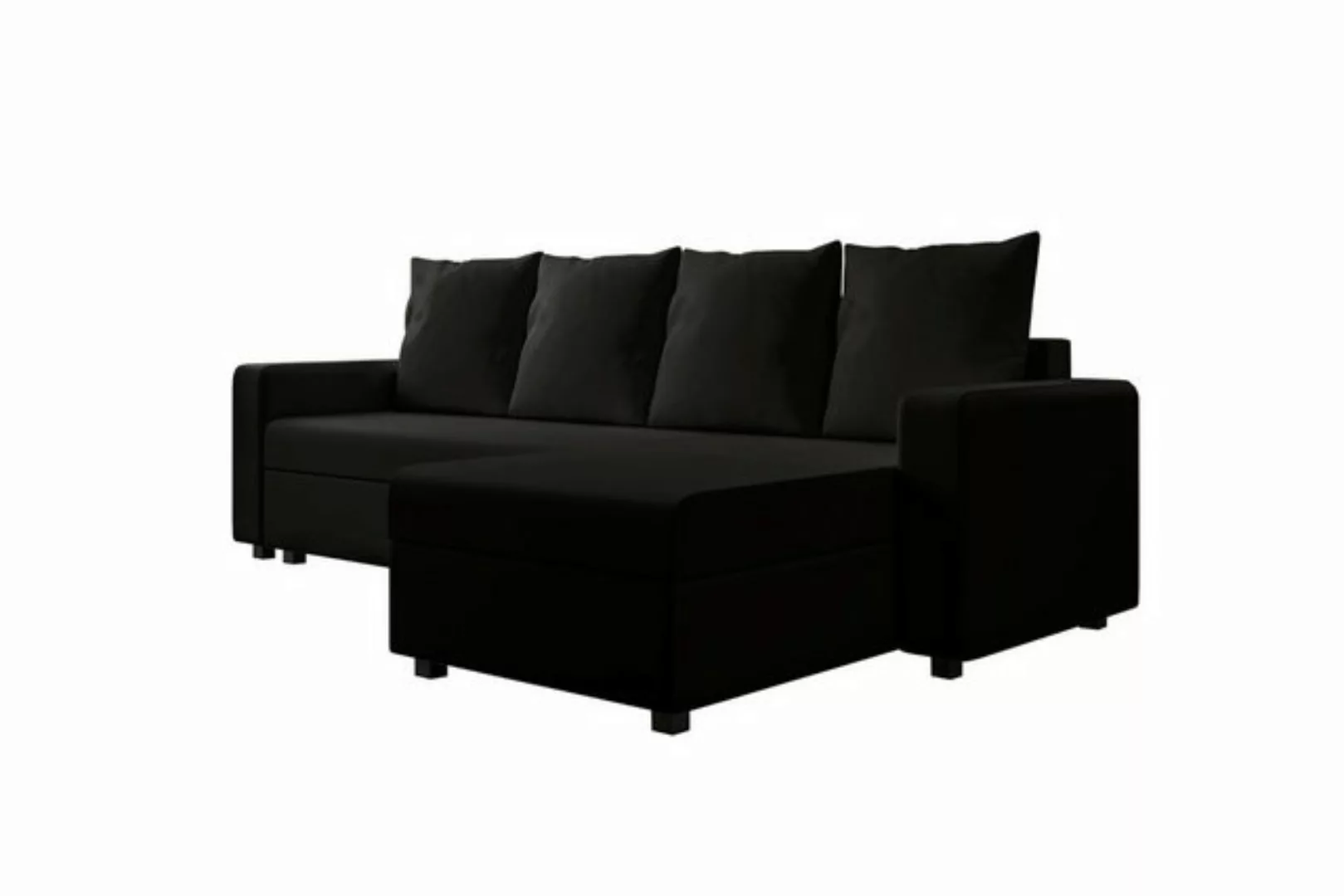 Ecksofa Amara, L-Form, Eckcouch, Sofa, Sitzkomfort, mit Bettfunktion, mit B günstig online kaufen