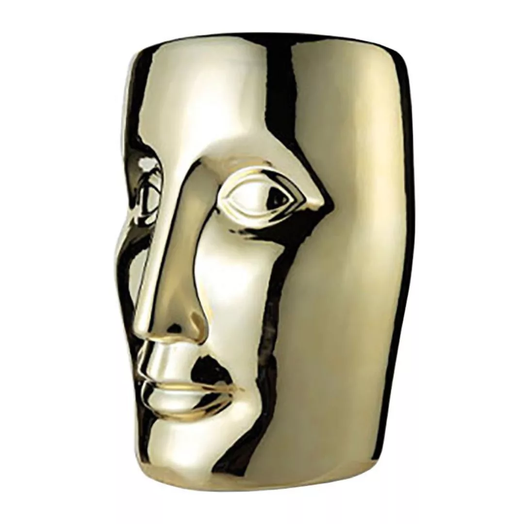 XO-Design - Bonze Hocker - gold/glänzend/BxHxT 33,5x45,5x45,5cm günstig online kaufen