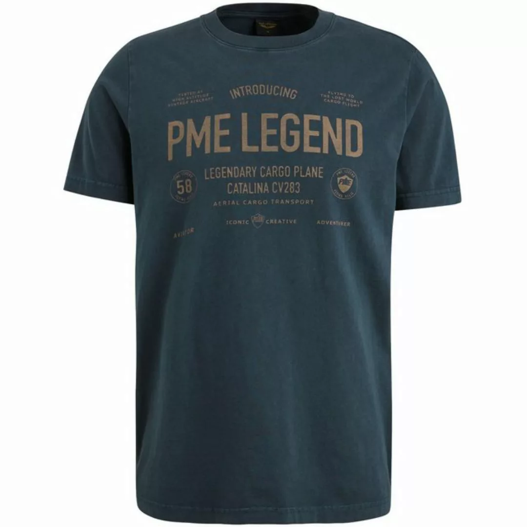 PME LEGEND T-Shirt - Kurzarm T-Shirt mit Print - sommerliches kurzarm Shirt günstig online kaufen