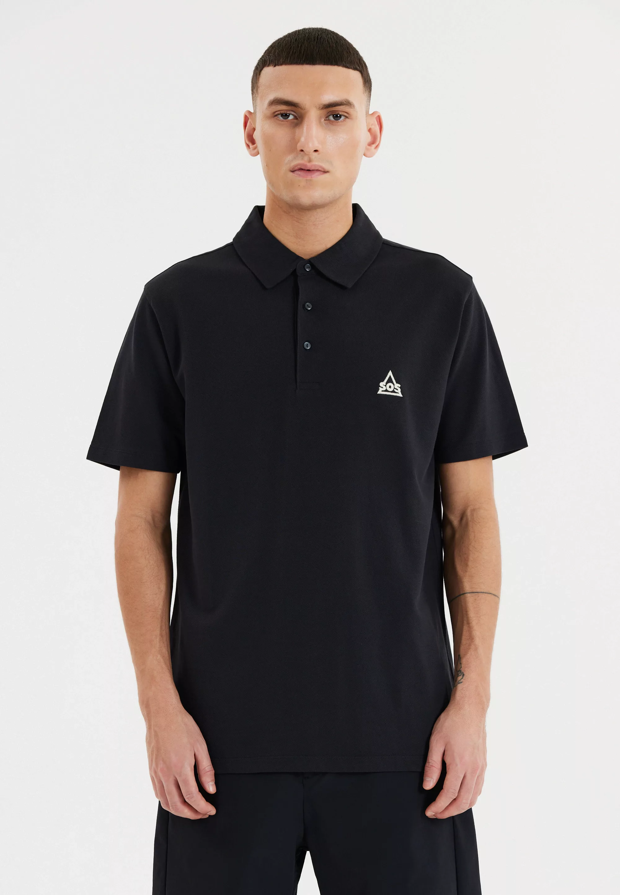 SOS Langarm-Poloshirt "Monviso", in unwiderstehlich weicher Qualität günstig online kaufen