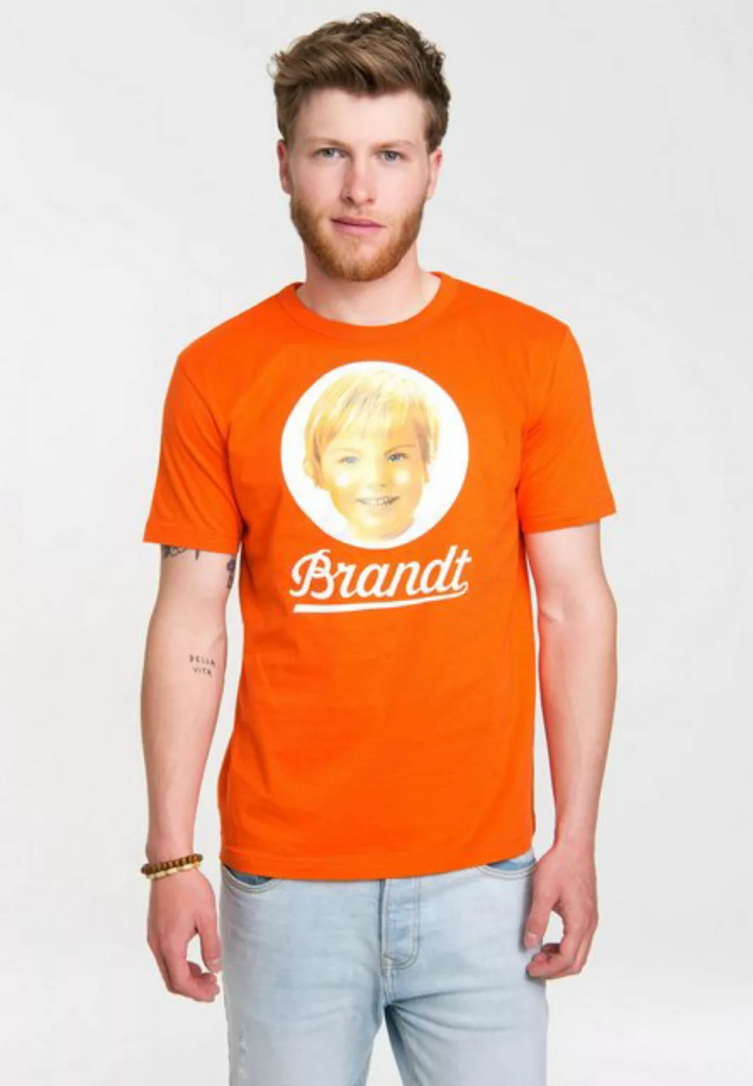 LOGOSHIRT T-Shirt "Brandt Zwieback", mit Retro-Aufdruck günstig online kaufen