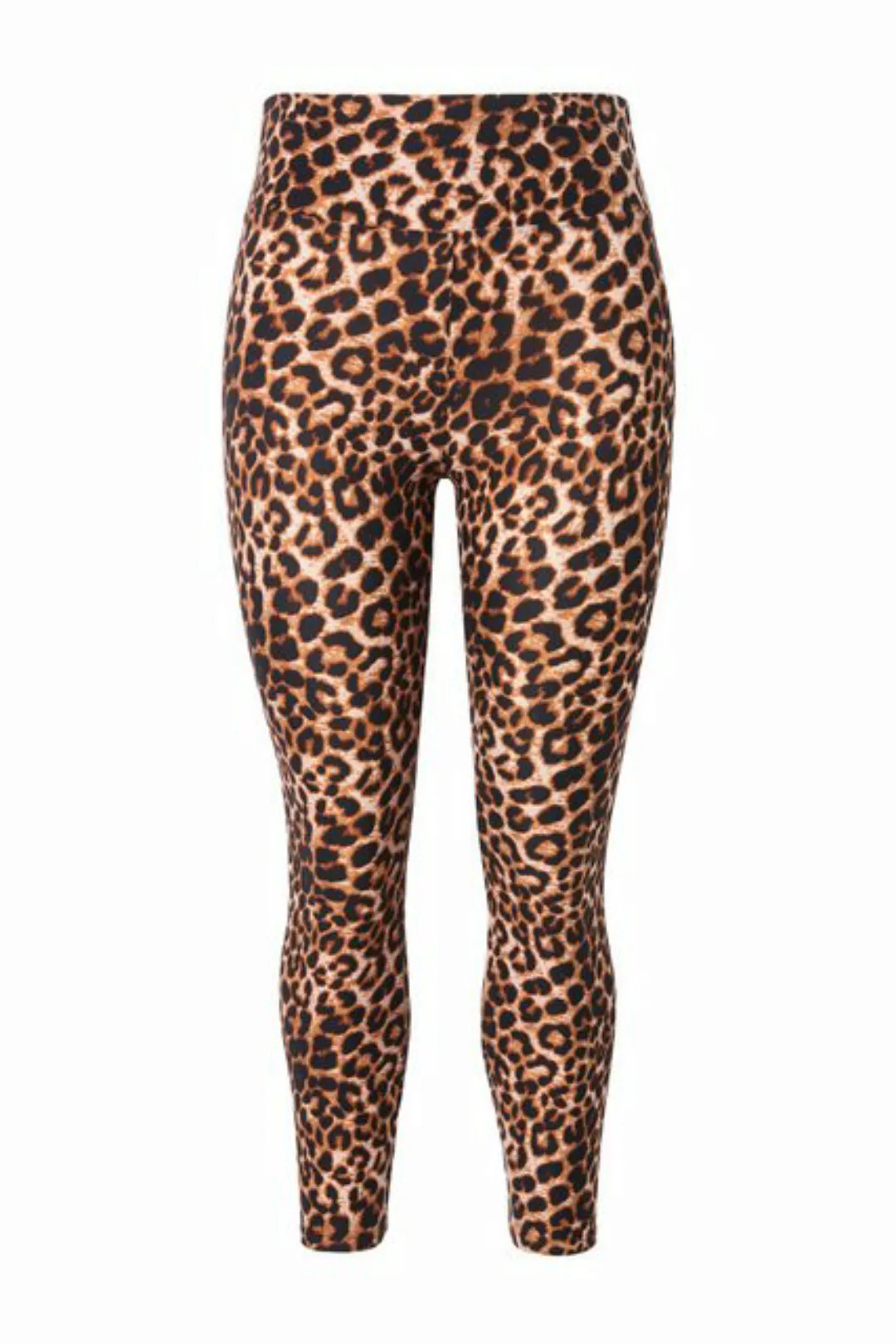 Studio Untold Lederimitathose Leggings Tight Shape Leoprint günstig online kaufen