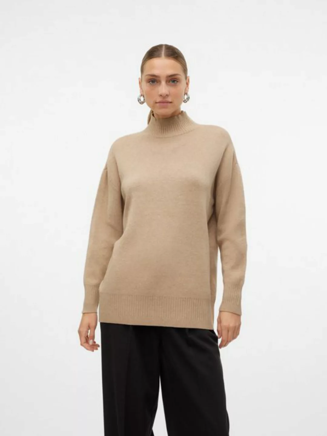 Vero Moda Strickpullover VMGOLD LS HIGHNECK PULLOVER GA günstig online kaufen