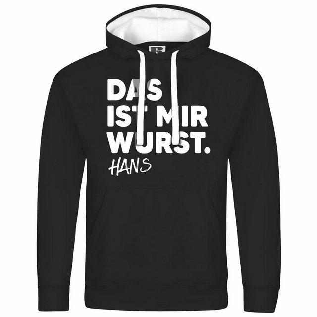 deinshirt Kapuzenpullover Herren Kapuzenpullover Das ist mir Wurst Mit Prin günstig online kaufen