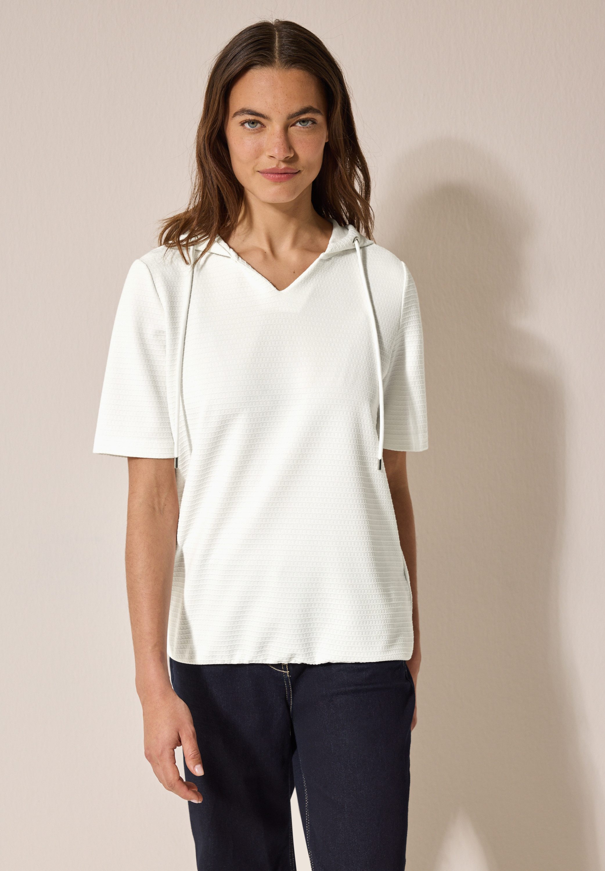 Cecil Kapuzenshirt, aus softem Materialmix günstig online kaufen
