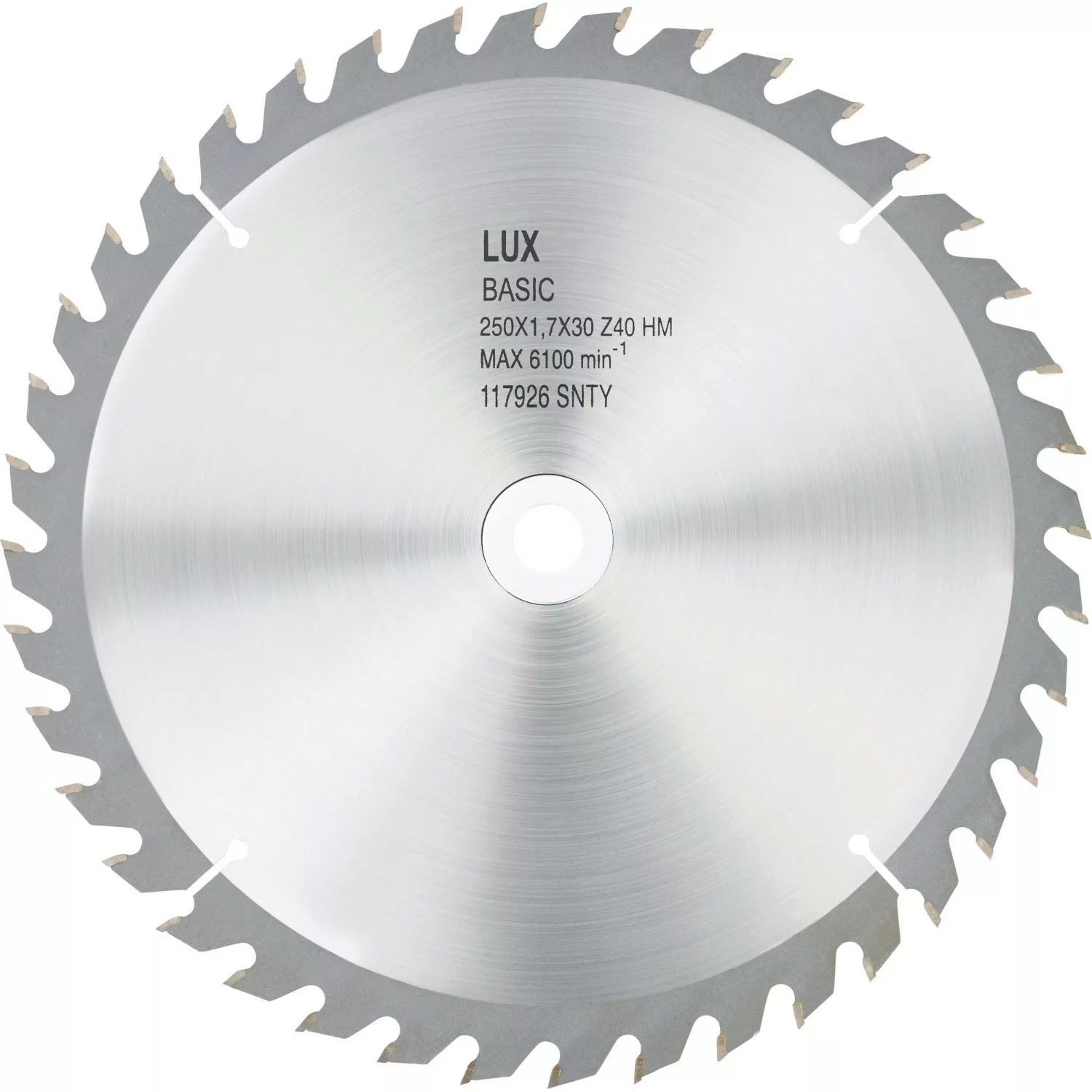 LUX HM-Kreissägeblatt Holz Ø 255 mm 40 Zähne günstig online kaufen