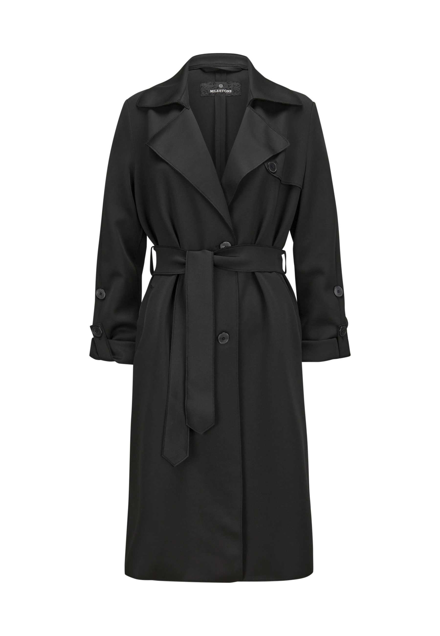 Milestone Trenchcoat MSLenka Damen feminin, klassisch günstig online kaufen