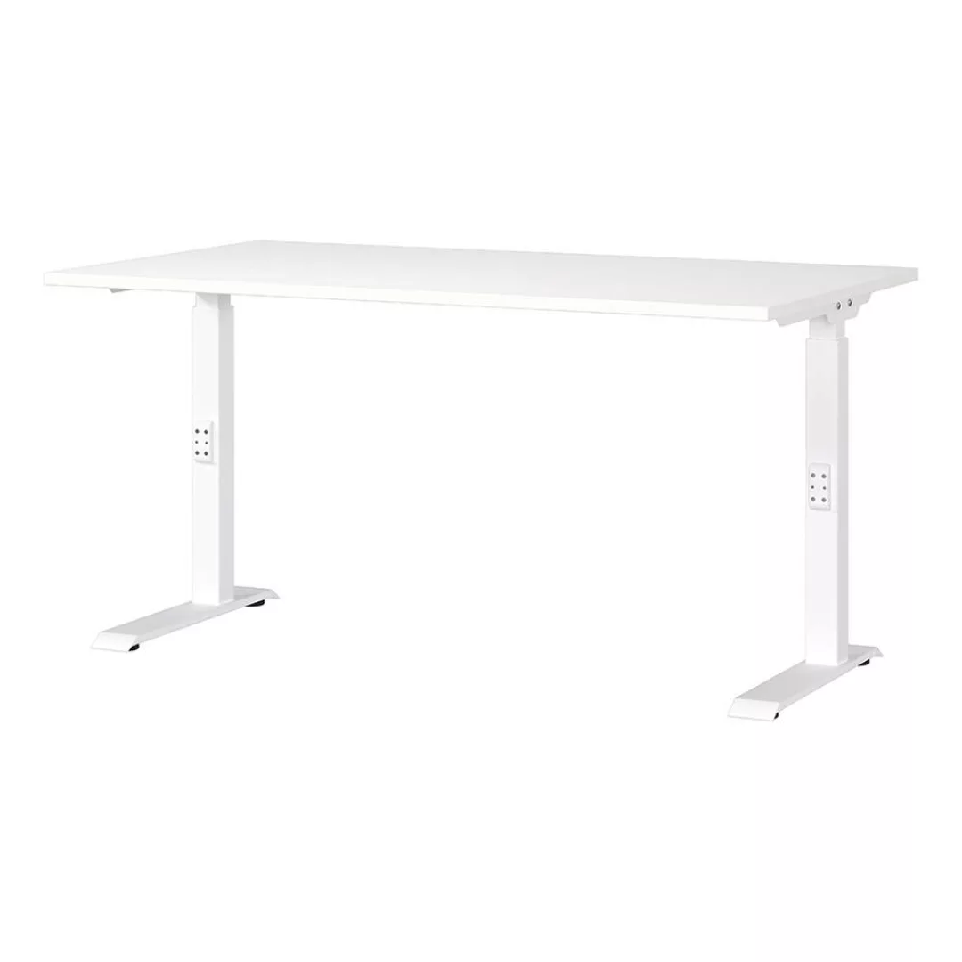 Schreibtisch 140cm, weiß, MEMPHIS-01 günstig online kaufen
