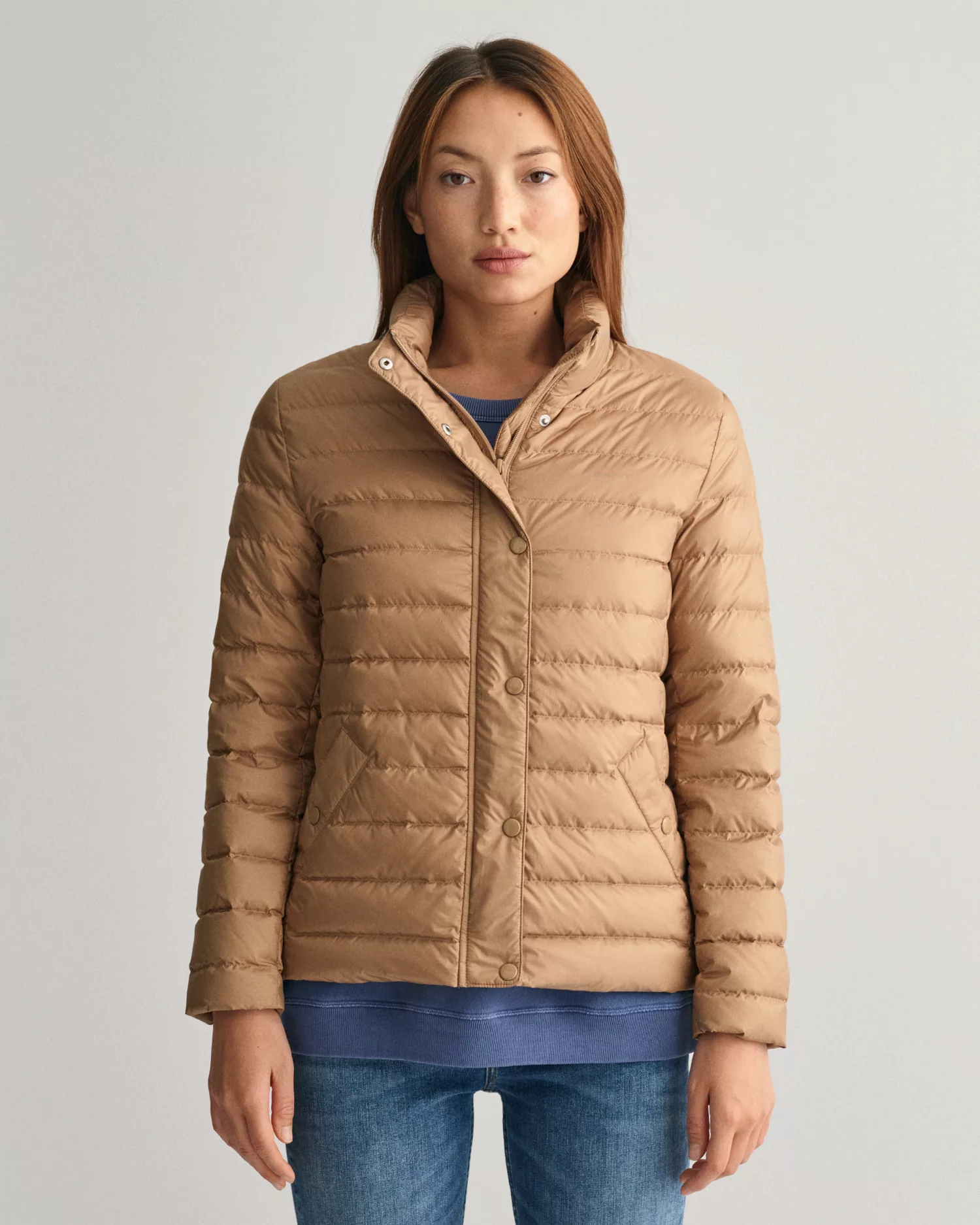 Gant Steppjacke "LIGHT DOWN JACKET", Wasserabweisend, leichte Steppjacke, r günstig online kaufen