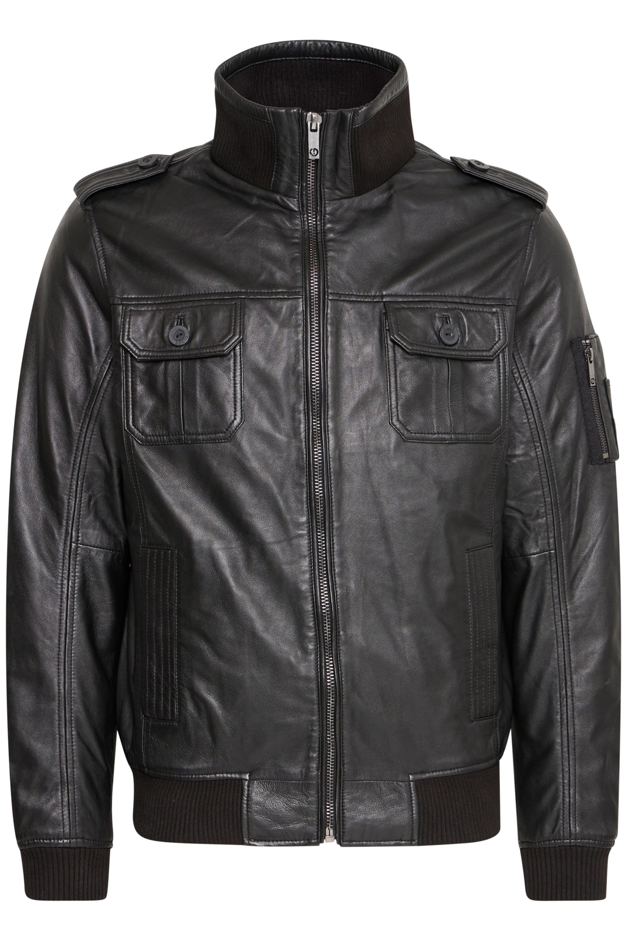!Solid Lederjacke SDFamash Bikerjacke aus 100% günstig online kaufen