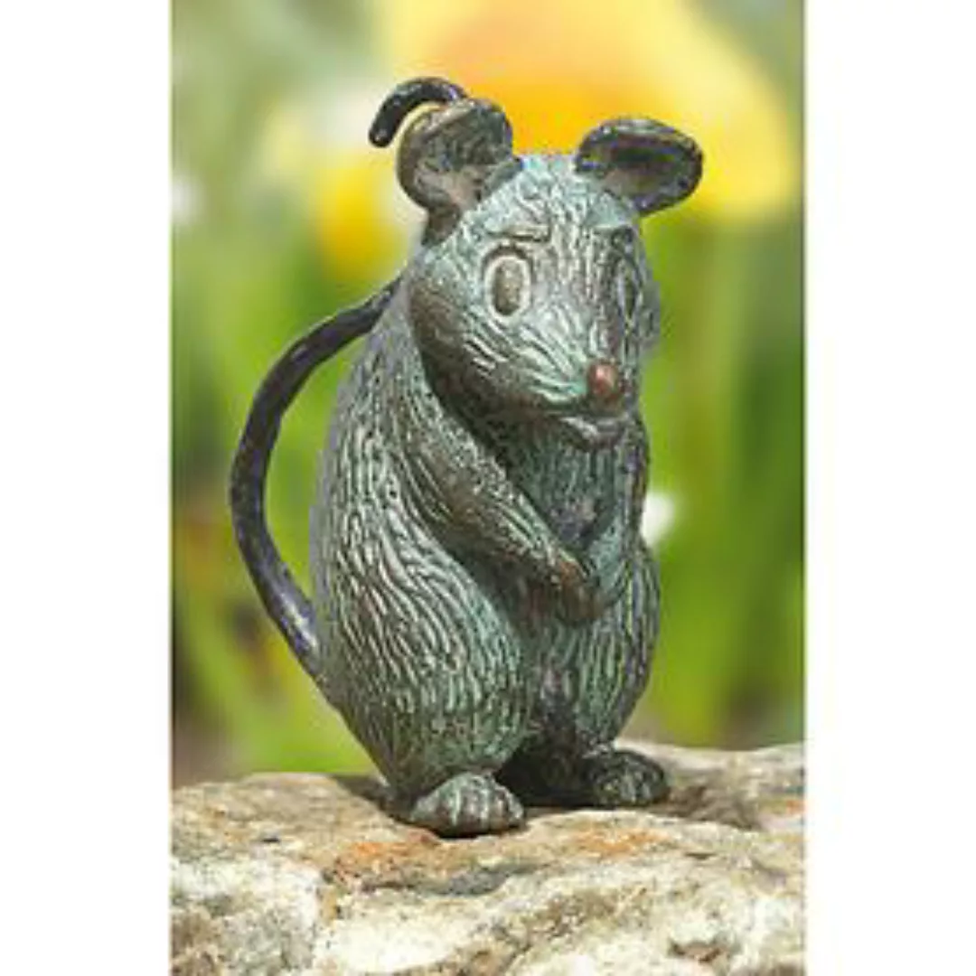 Bronze-Skulptur 'Maus stehend' günstig online kaufen