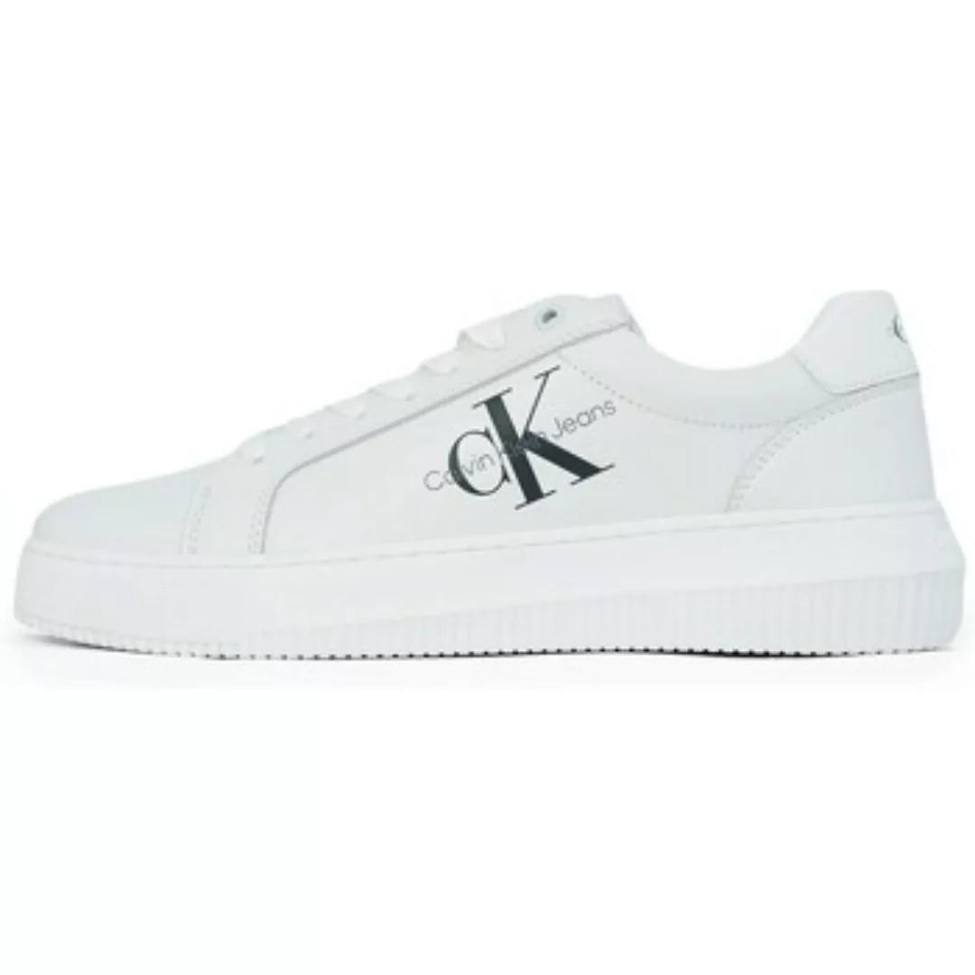 Calvin Klein Jeans Plateausneaker "CHUNKY CUPSOLE MONO LTH WN", Freizeitsch günstig online kaufen