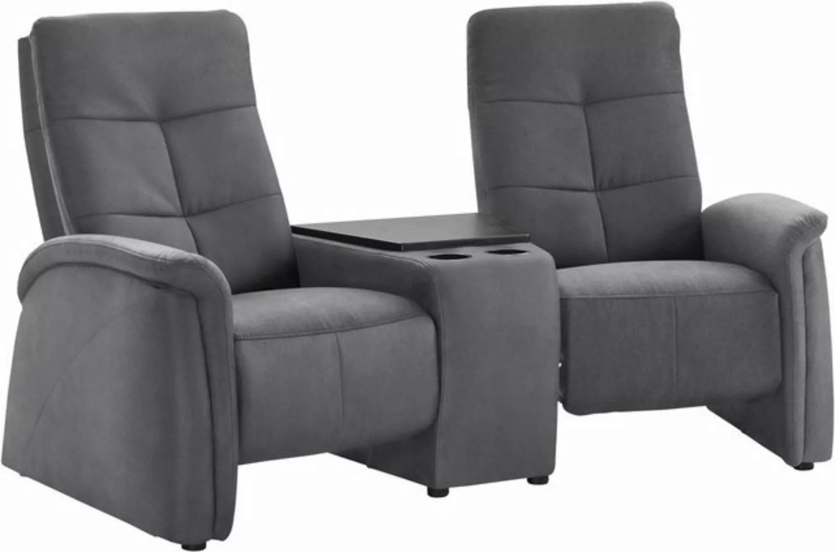 exxpo - sofa fashion 2-Sitzer Tivoli, Kinosofa mit Relaxfunktion, mit Ablag günstig online kaufen