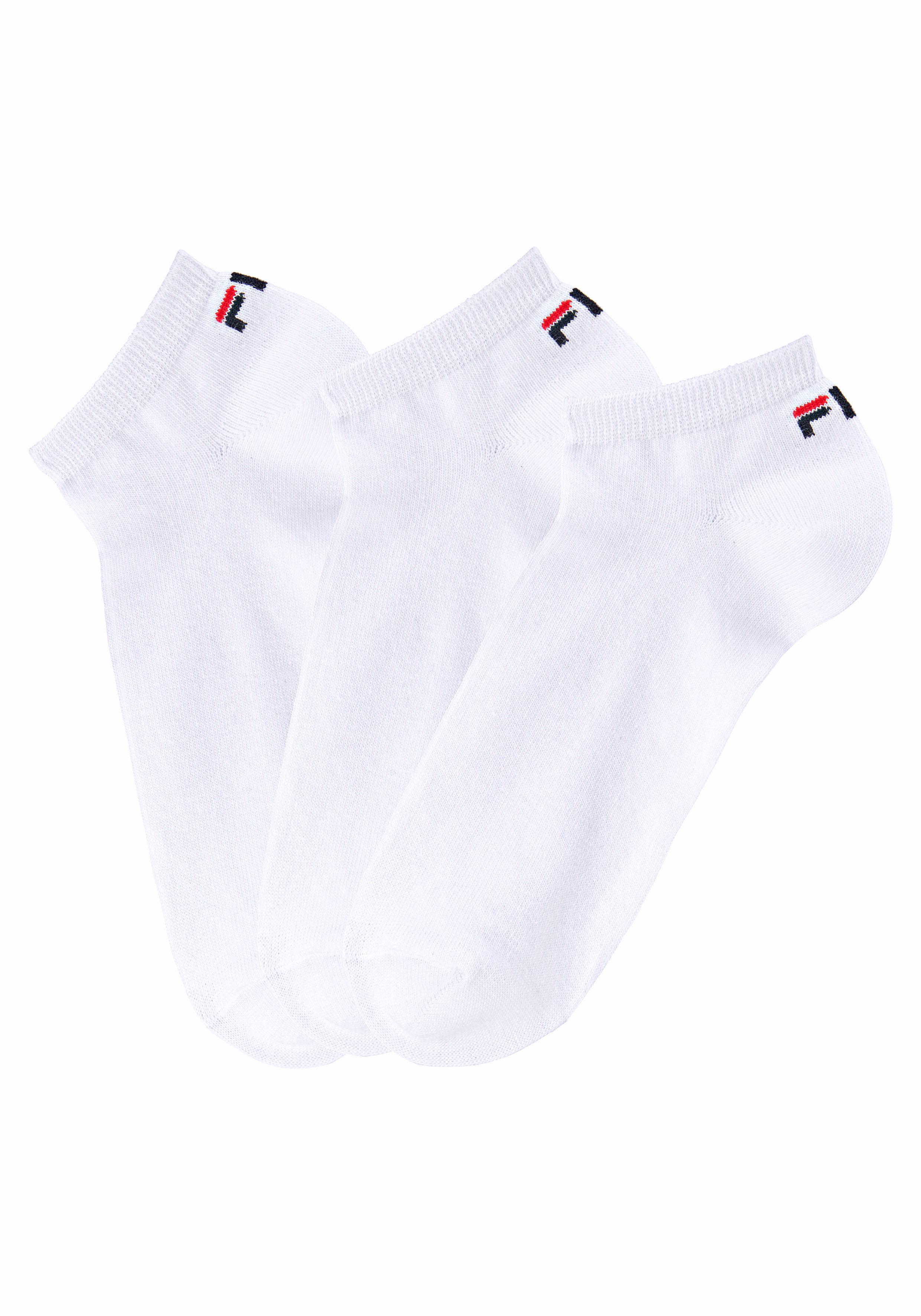 Fila Sneakersocken, (3 Paar), mit eingestricktem Logo an der Ferse günstig online kaufen