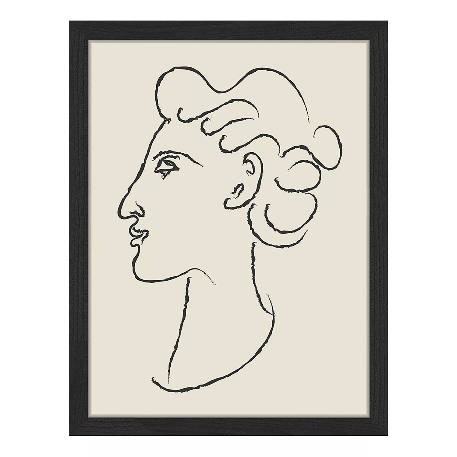 home24 Bild Side Portrait Inspired By Matisse günstig online kaufen