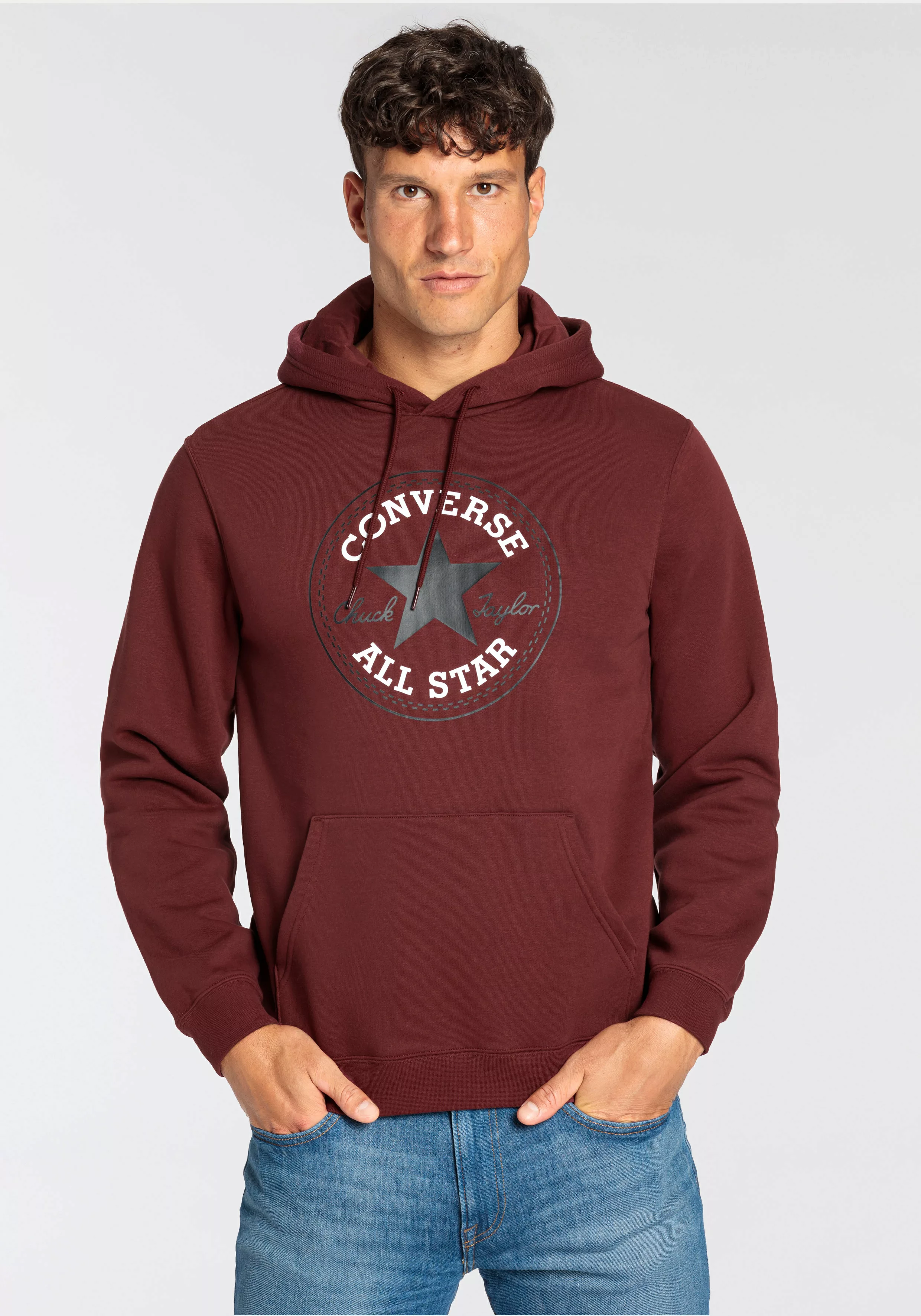 Converse Kapuzensweatshirt STANDARD FIT CENTER FRONT LARGE CHU günstig online kaufen