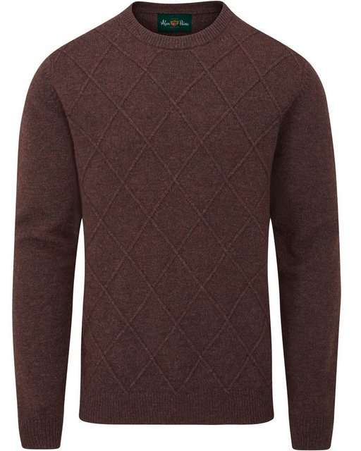 Alan Paine Strickpullover Rundhals-Pullover günstig online kaufen