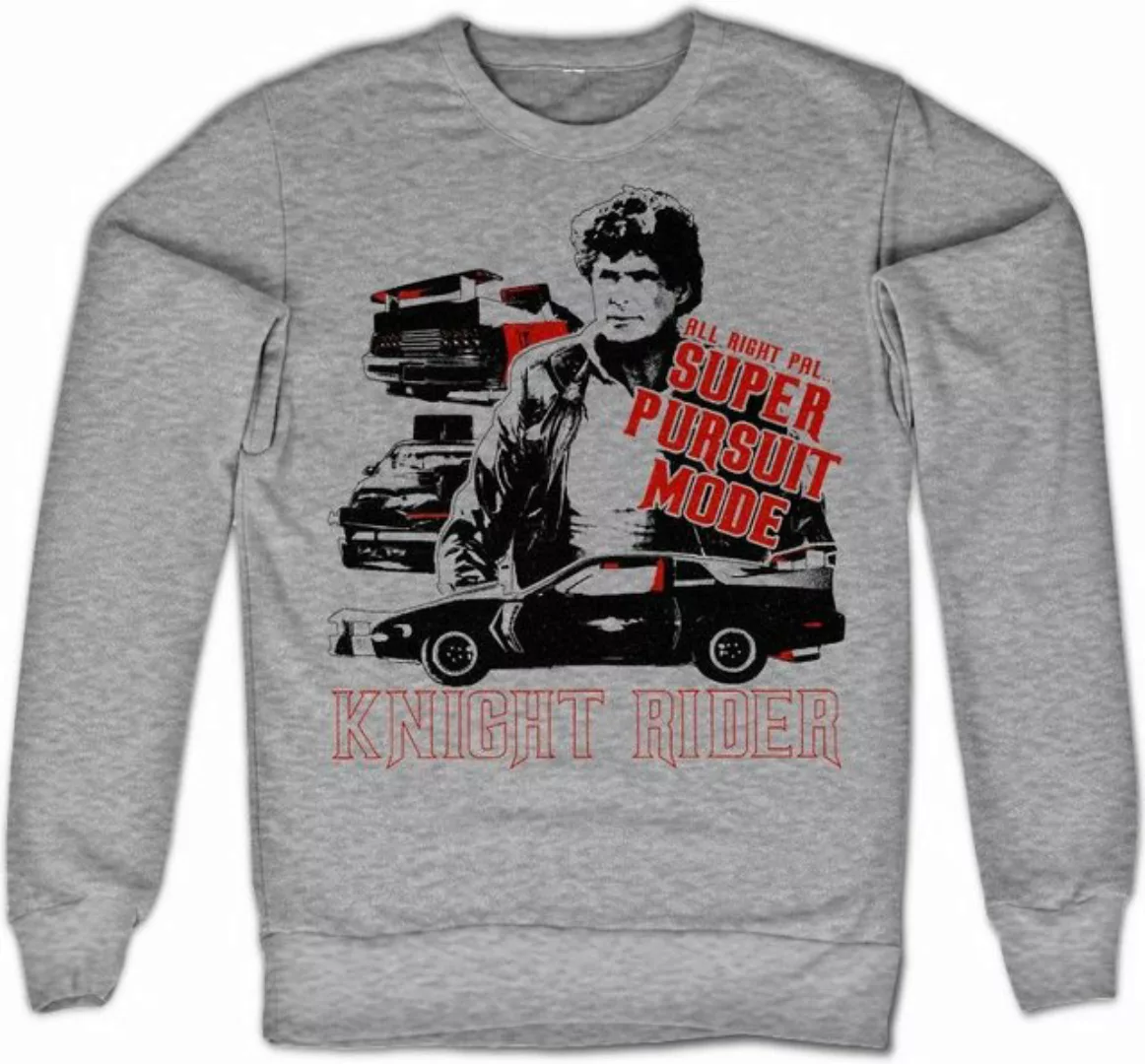 Knight Rider Rundhalspullover günstig online kaufen