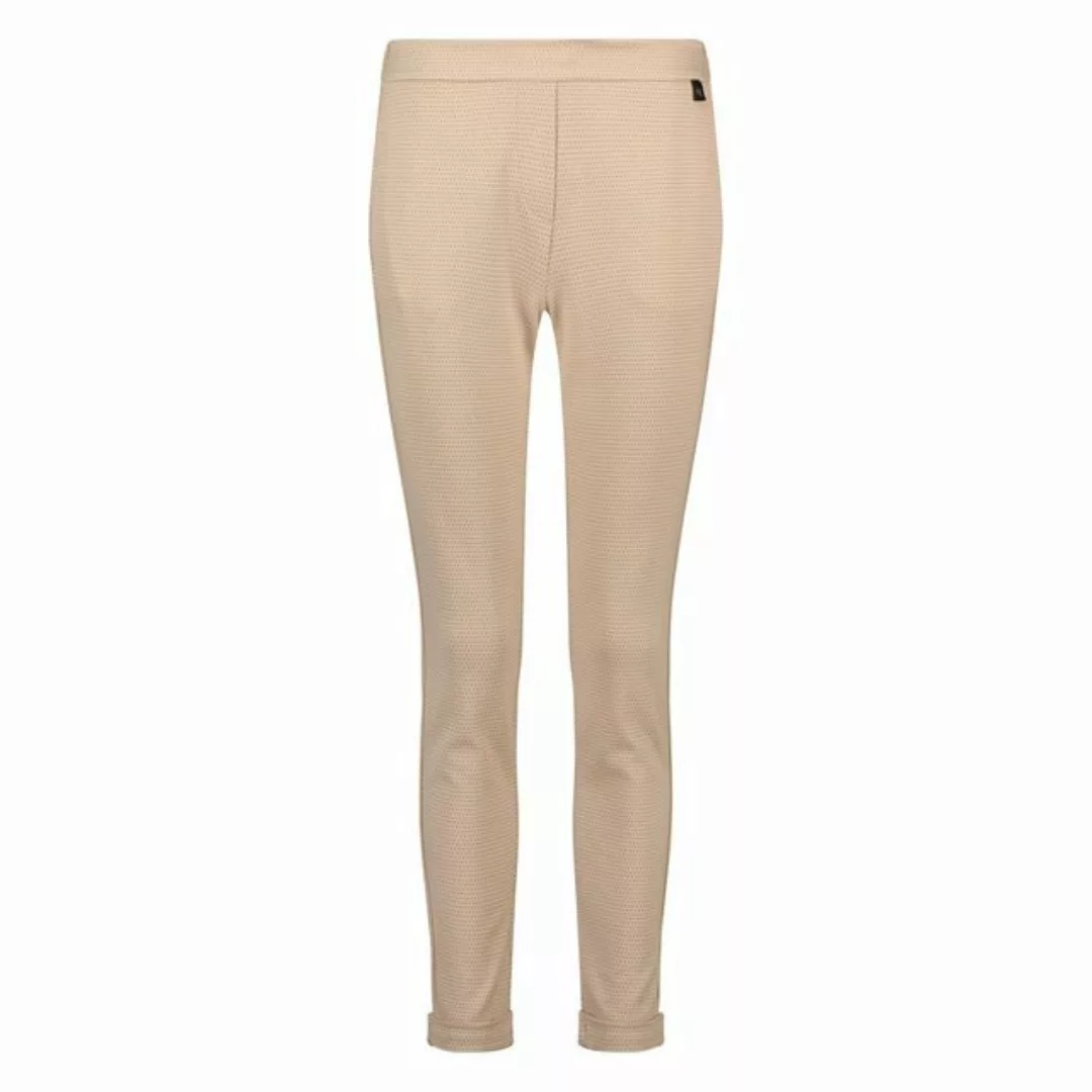 Nukus Stoffhose Fam Pisa Safari Pants Stretch Hose mit Wabenmuster in Beige günstig online kaufen