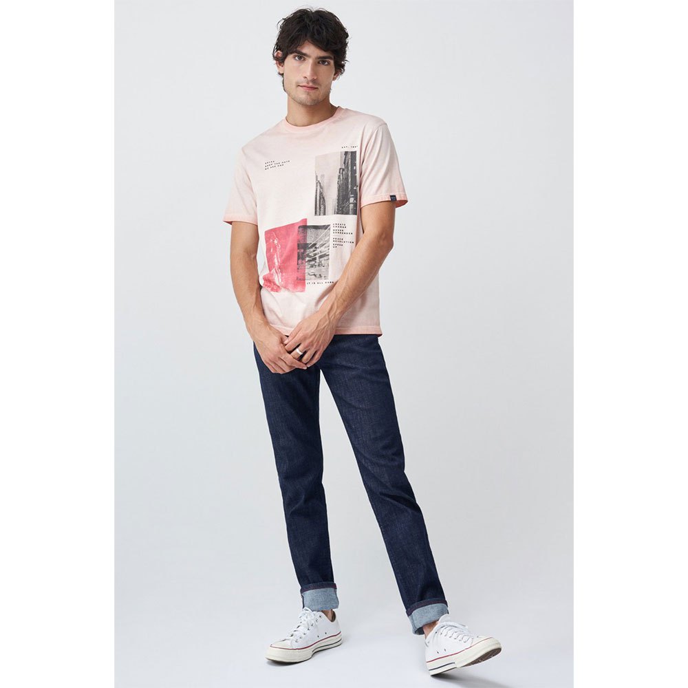 Salsa Jeans 125544-620 / Graphic City Kurzarm Rundhalsausschnitt T-shirt M günstig online kaufen
