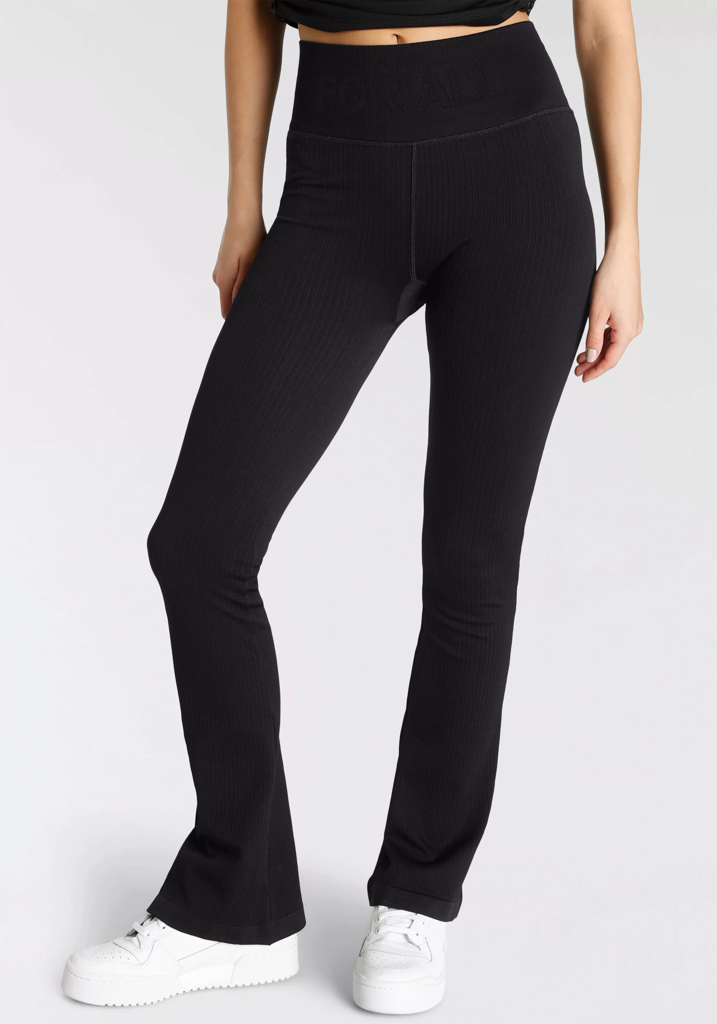 FAYN SPORTS Sporthose, Ribbed Seamless Flare günstig online kaufen