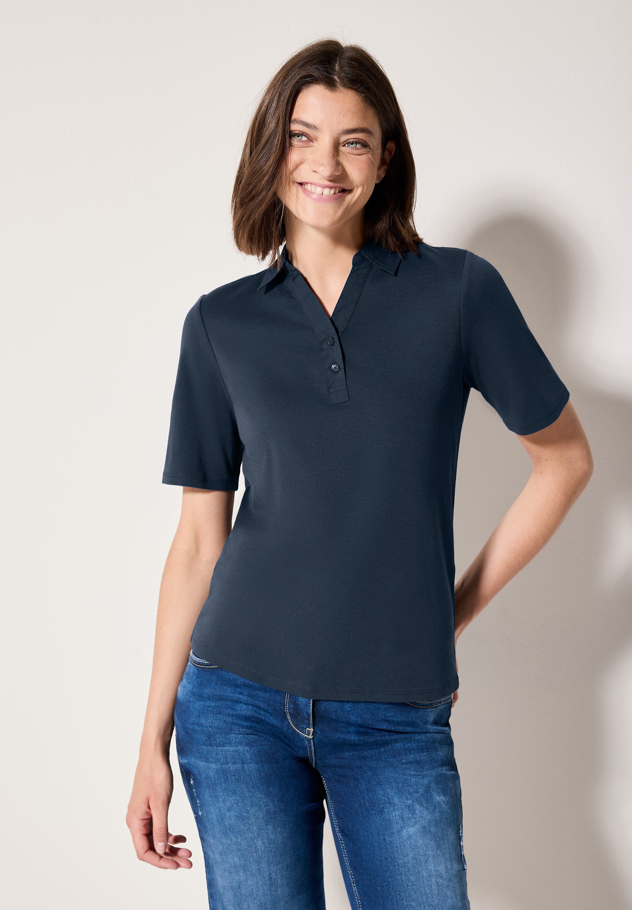 Cecil Poloshirt, aus reiner Baumwolle günstig online kaufen