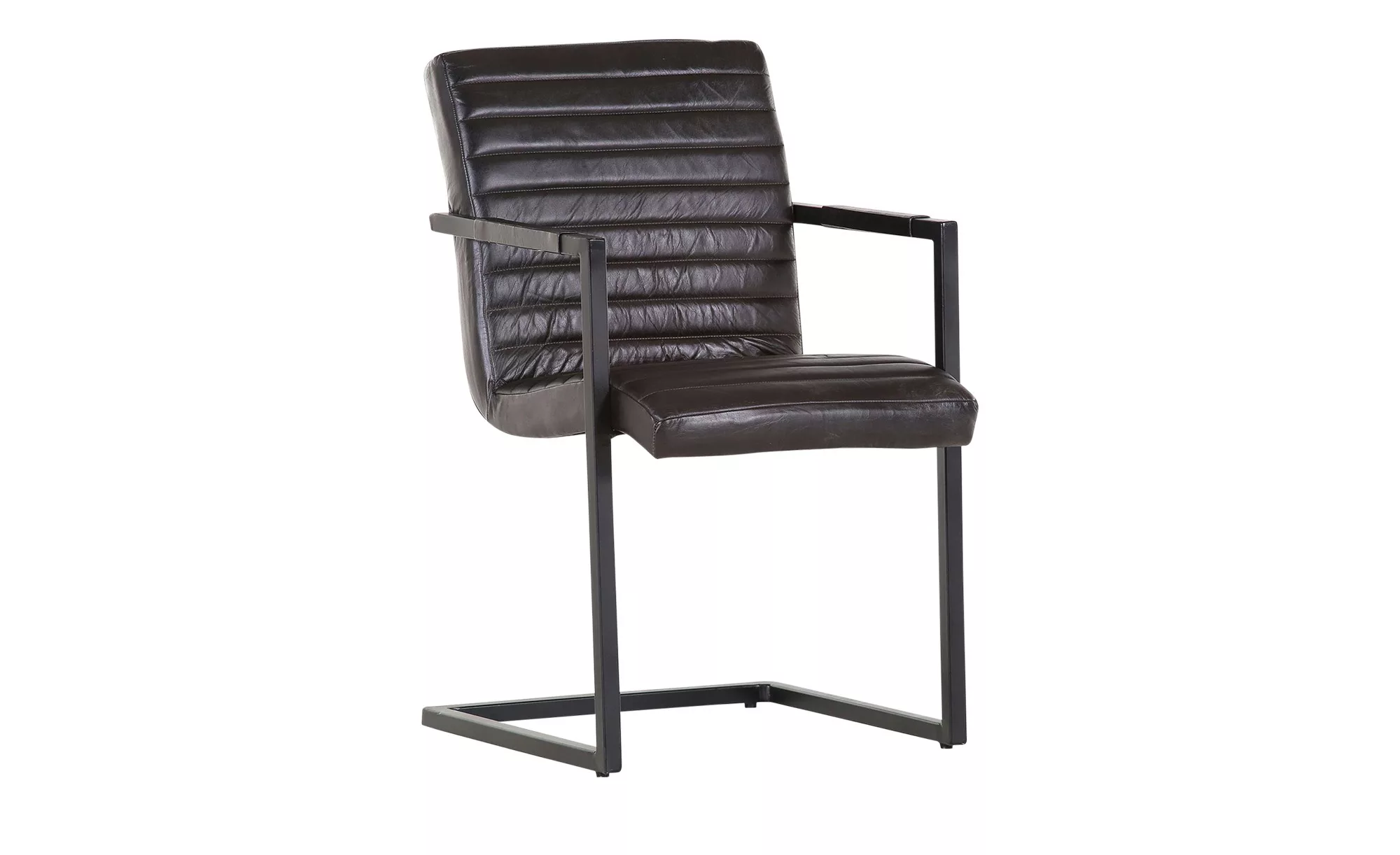 Freischwinger   Buff  ¦ schwarz ¦ Maße (cm): B: 52 H: 87 T: 64.0 Stühle > S günstig online kaufen