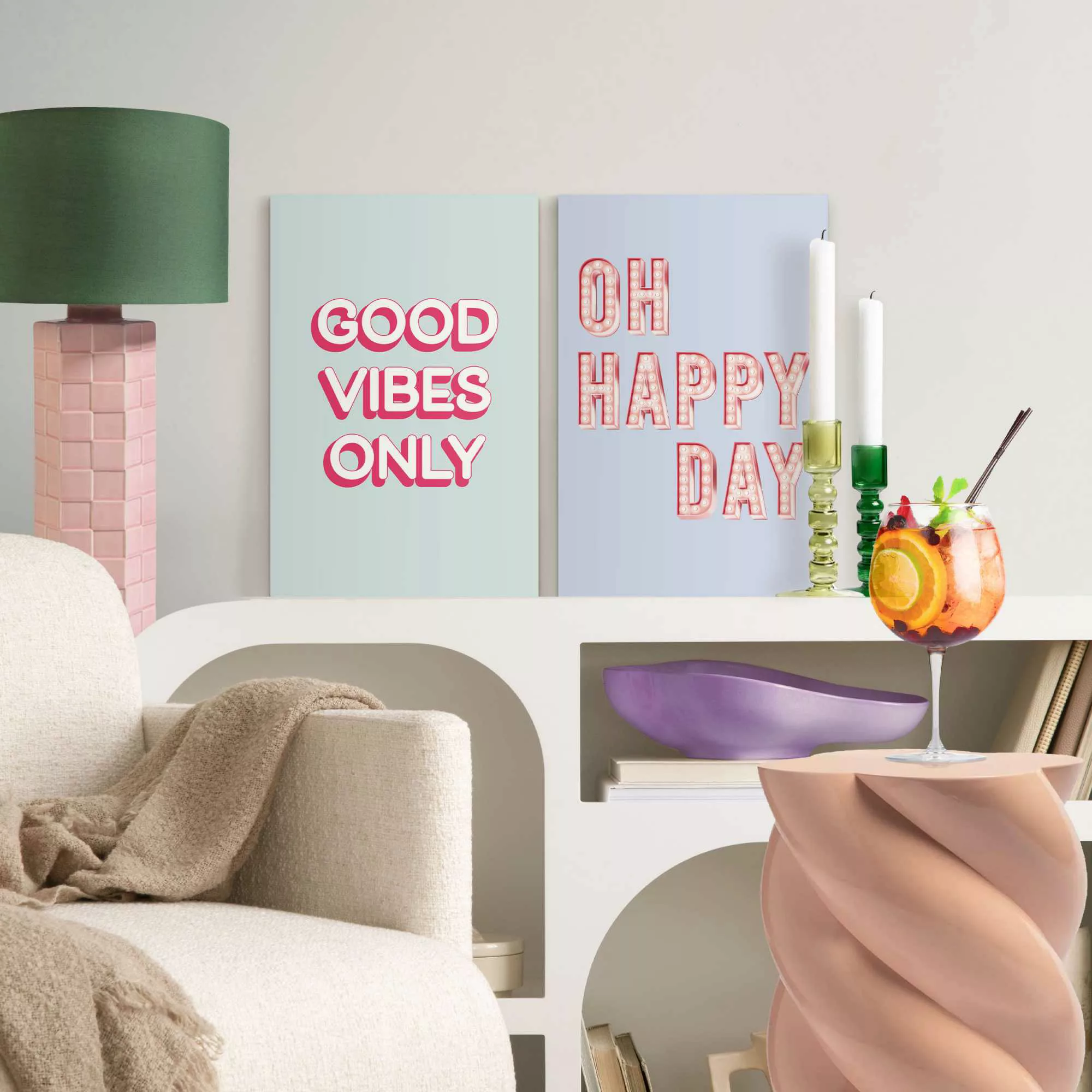 Reinders Leinwandbild "Happy Vibes" günstig online kaufen