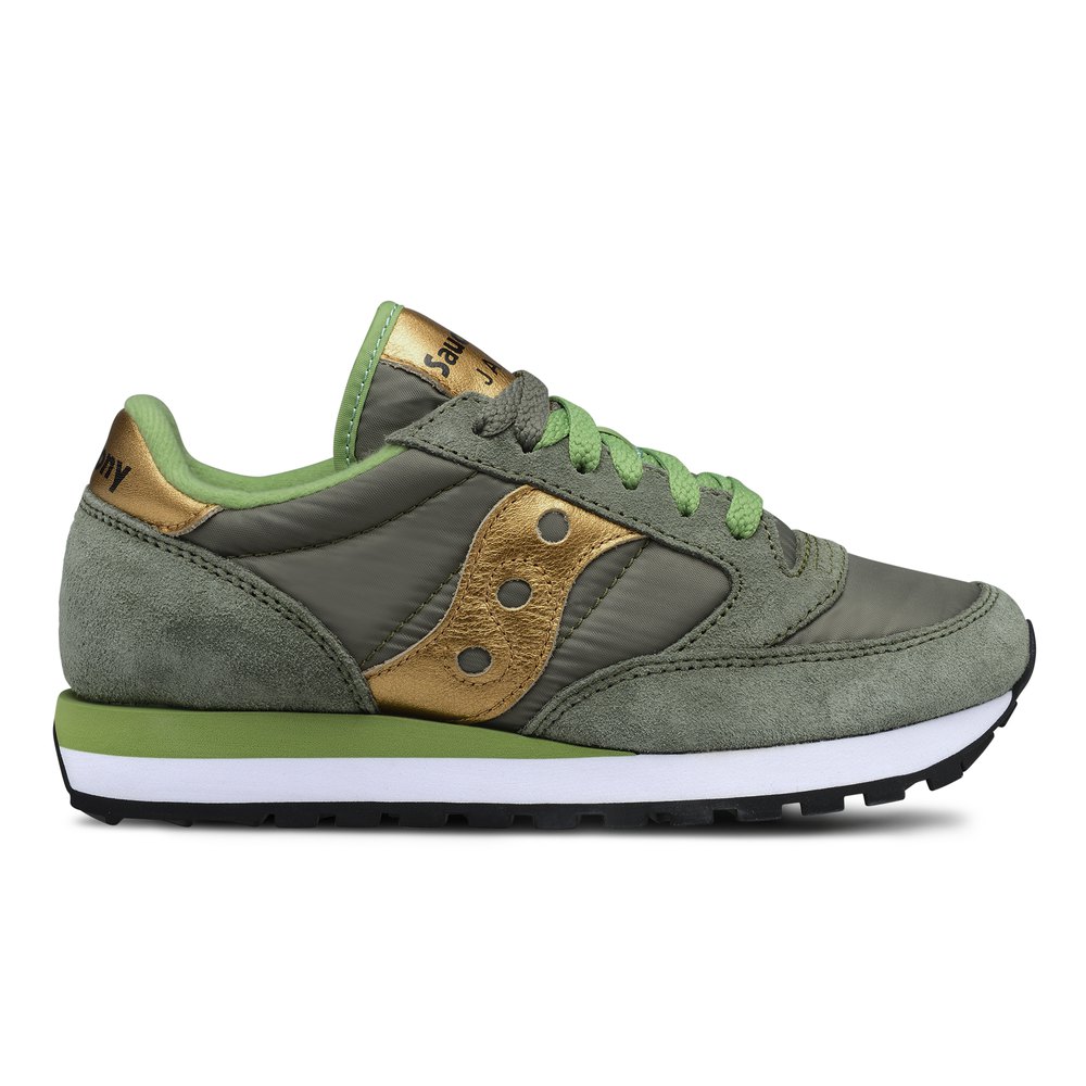 Saucony Turnschuhe Saucony Jazz Original EU 43 Green Olive / Gold günstig online kaufen