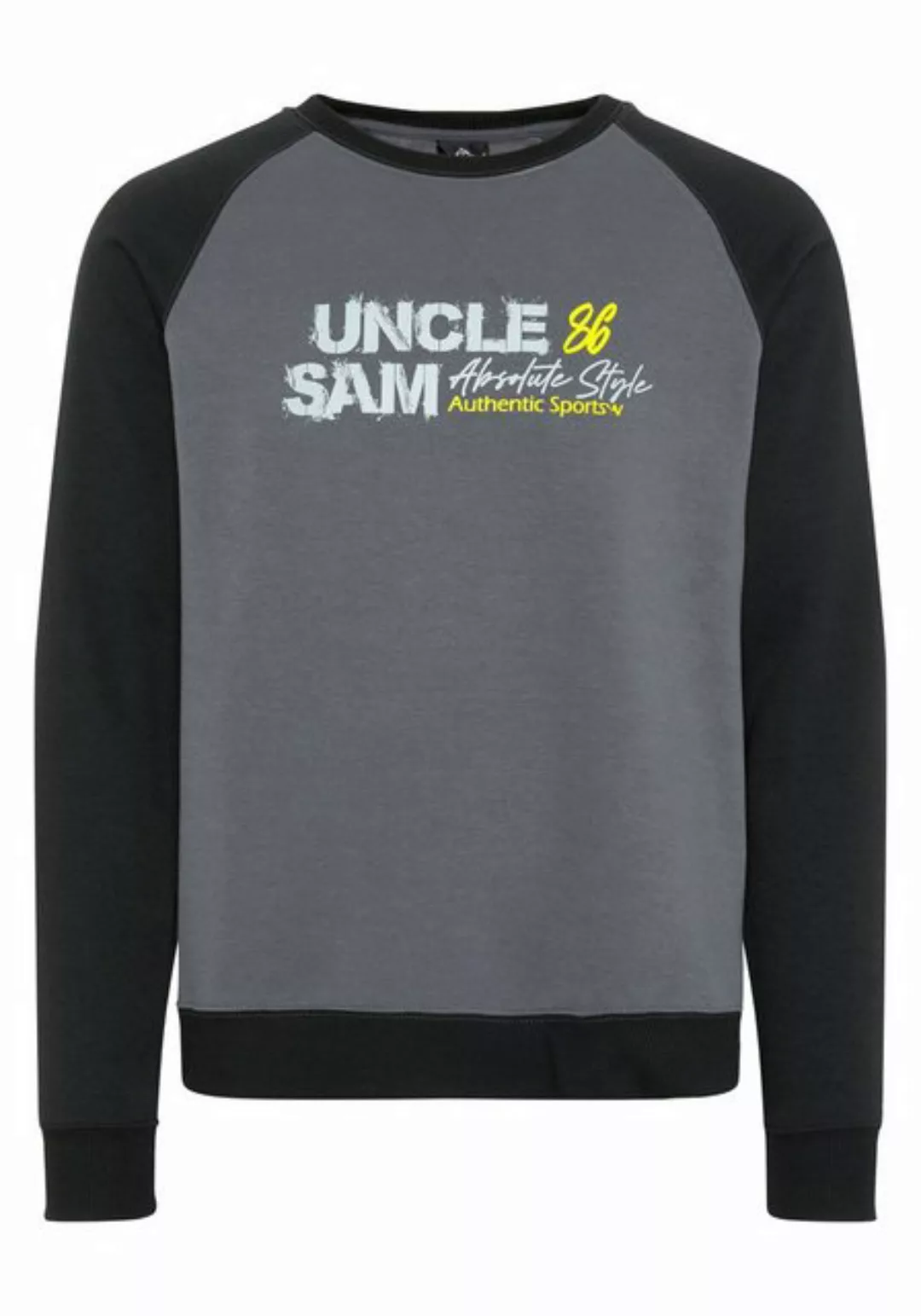 Uncle Sam Sweatshirt im Basic-Stil günstig online kaufen