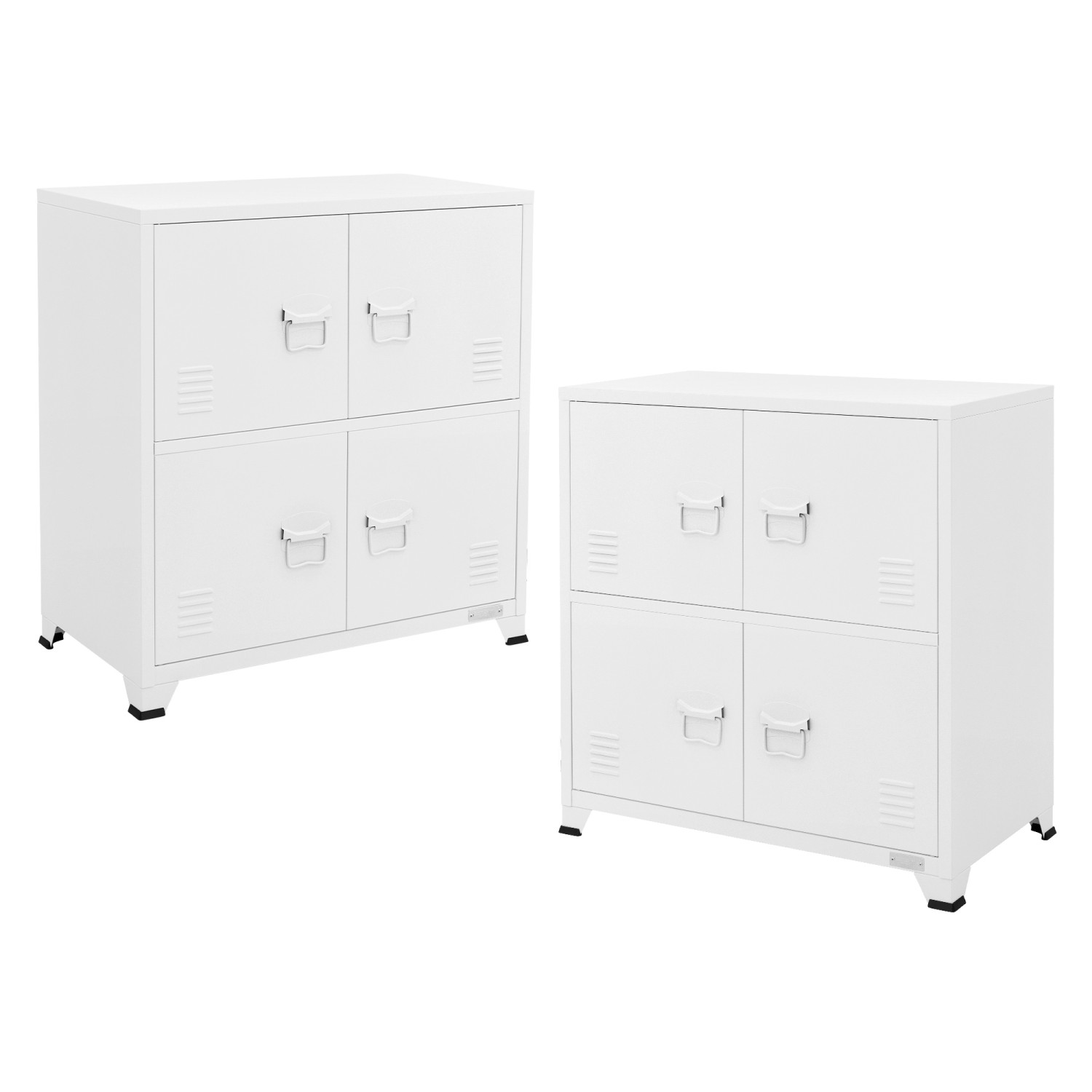 ML-DESIGN Aktenschrank Metallschrank mit Schubladen freistehender günstig online kaufen